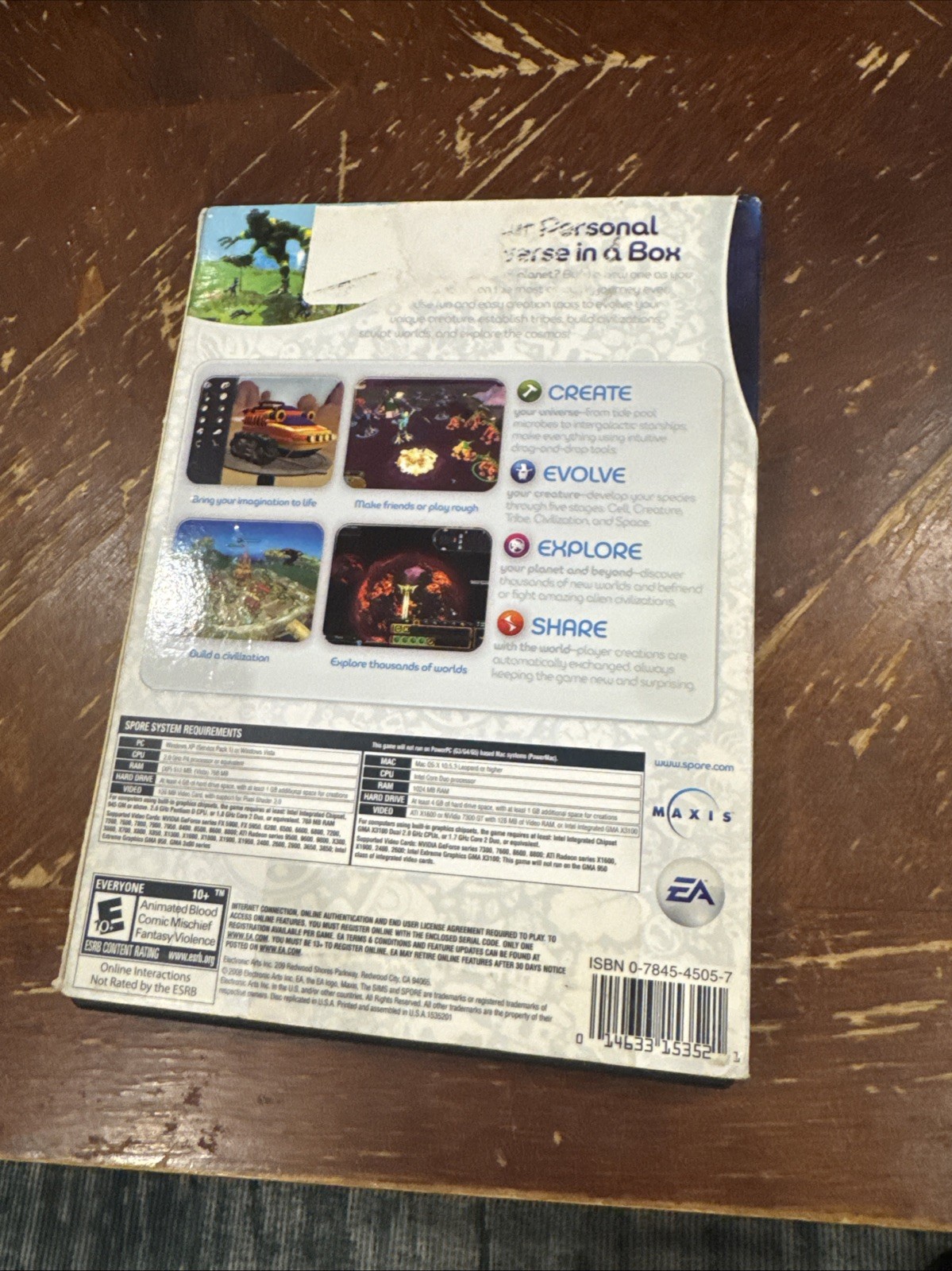 Spore (Windows/Mac, 2008)