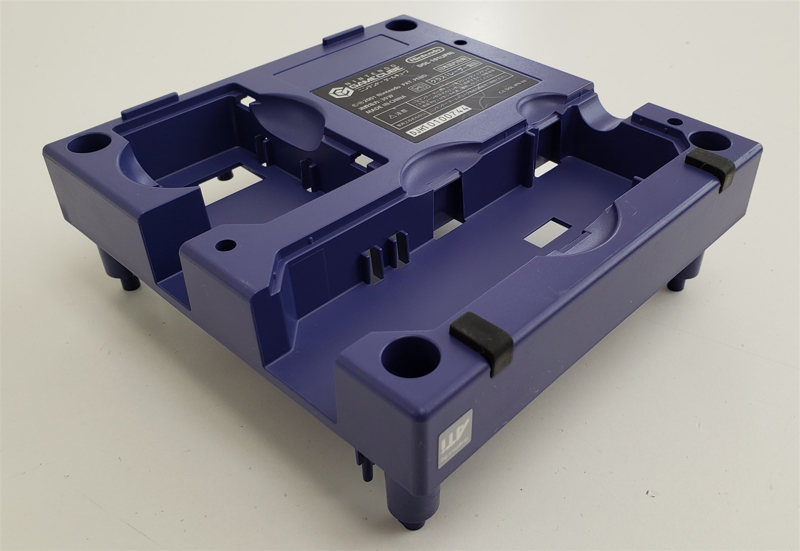 OEM Replacement Nintendo Gamecube – Indigo/Purple Bottom Shell Case