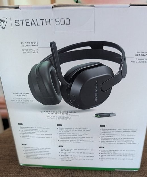Turtle Beach Stealth 500 Wireless Bluetooth Gaming Headset – Black