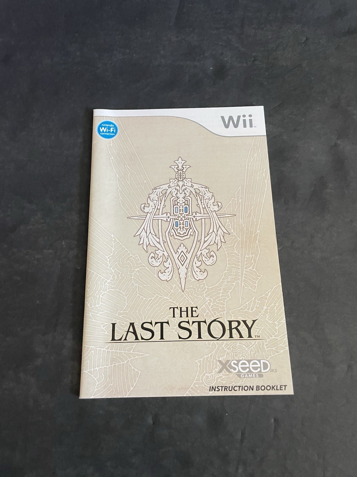 the last story wii Manual only