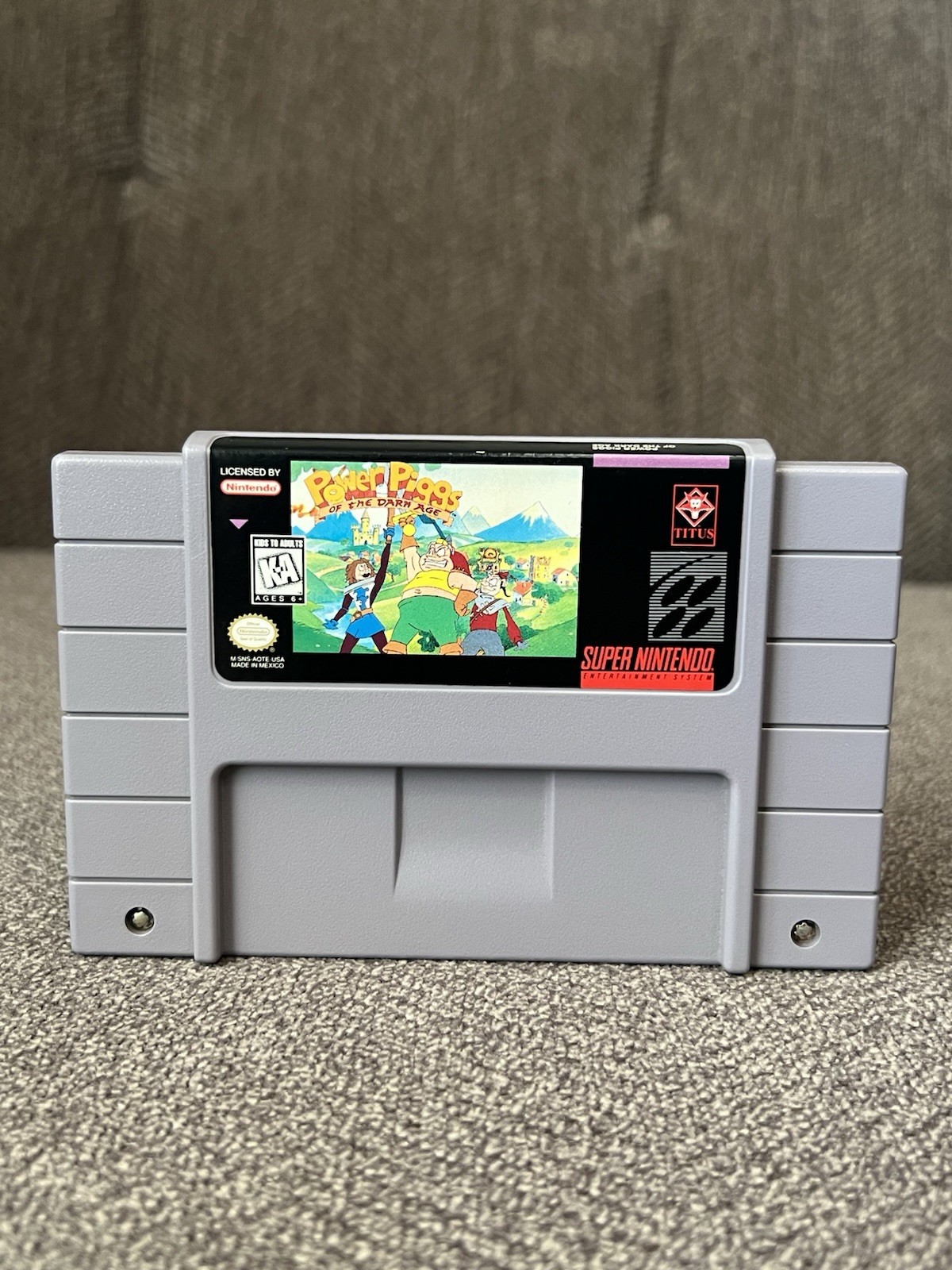 Power Piggs of the Dark Age (Super Nintendo Entertainment System, 1996)