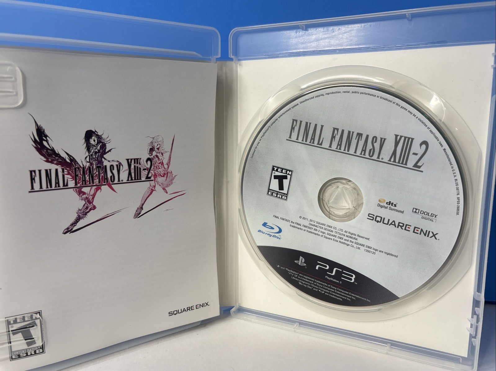 Final Fantasy XIII-2 PlayStation 3 PS3 PS 3 Square Enix RPG Complete CIB
