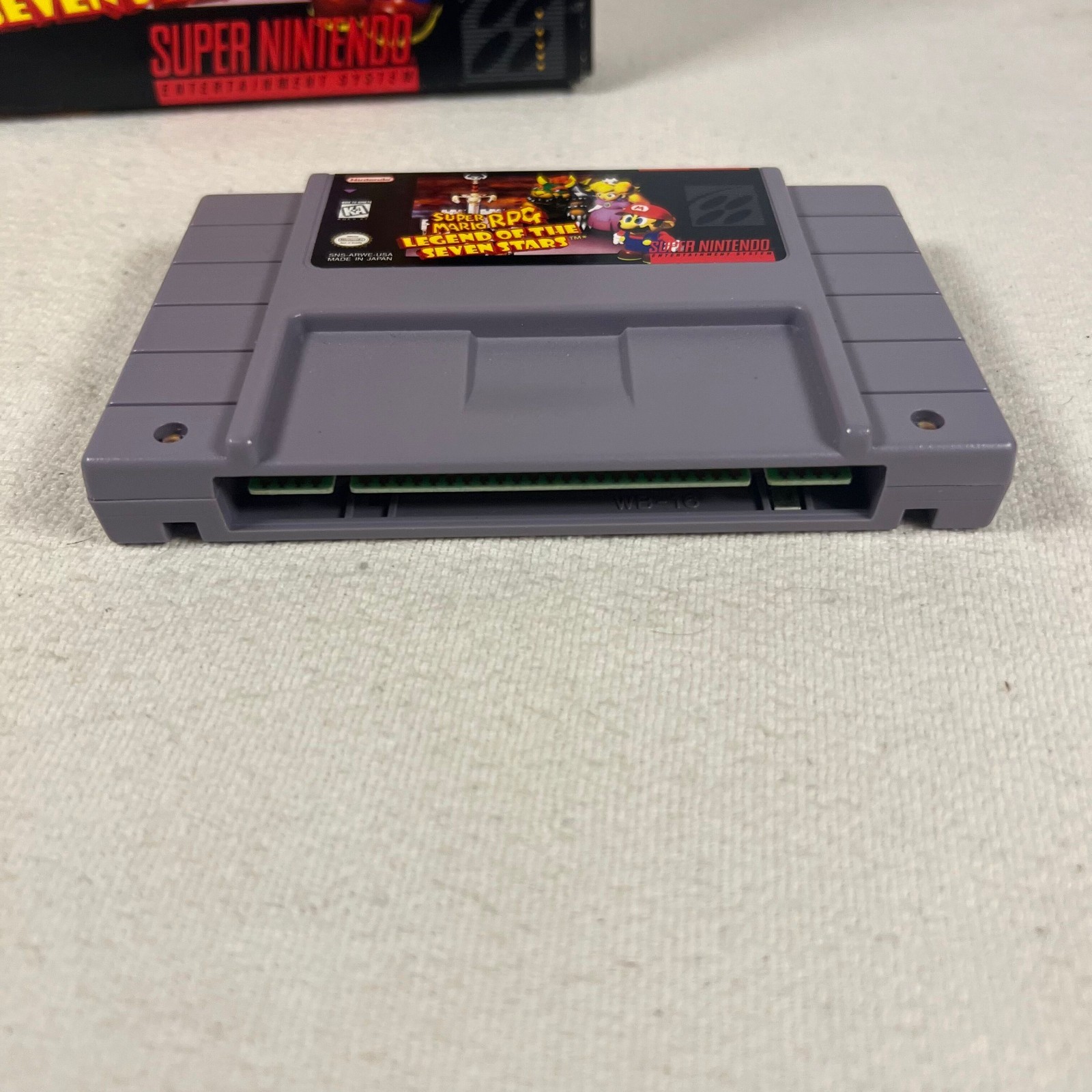 Super Mario RPG: Legend of the Seven Stars Nintendo SNES 1996 CIB Complete