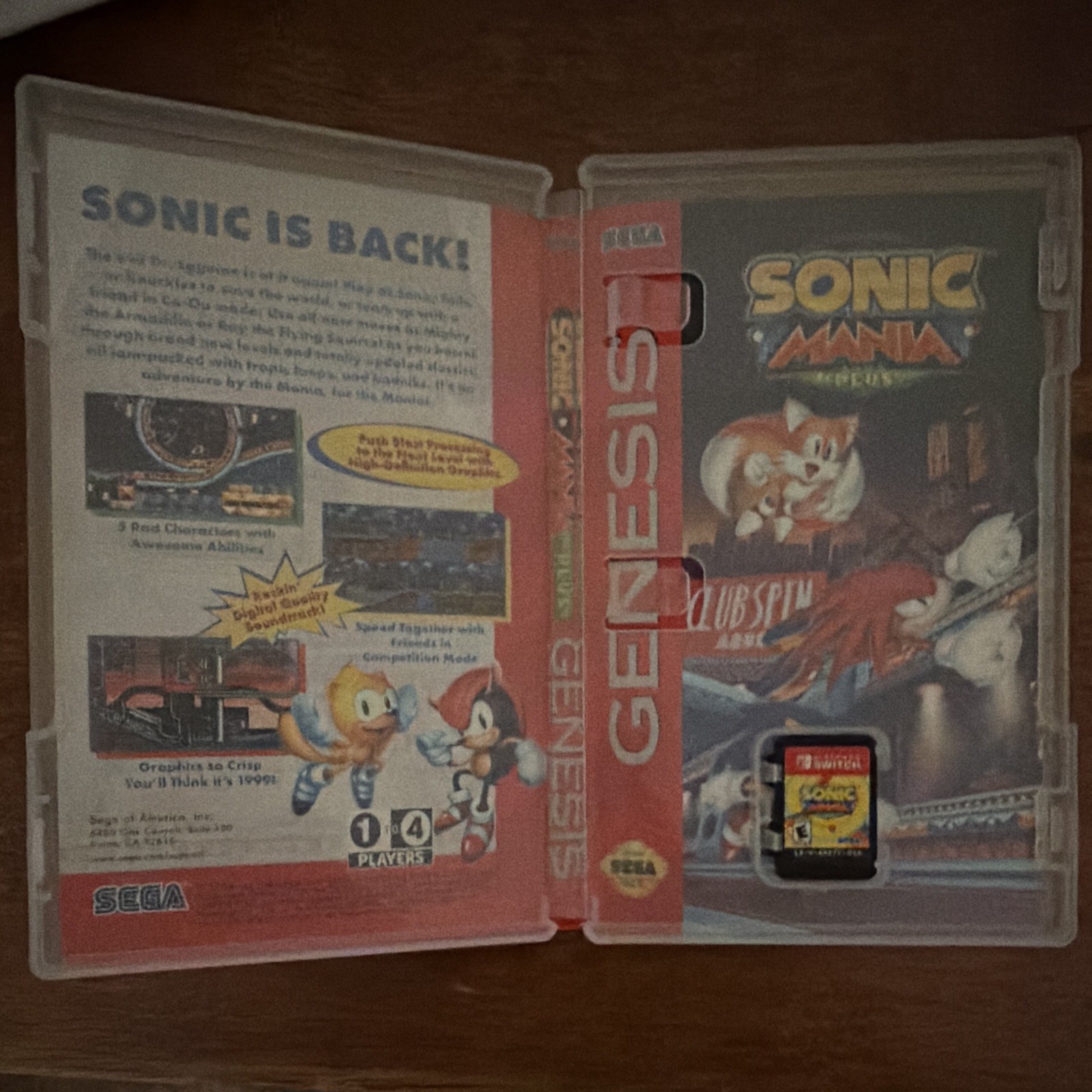 SEGA Sonic Mania Plus – Nintendo Switch (E-Everyone, NTSC-U/C) 2018 Multiplayer