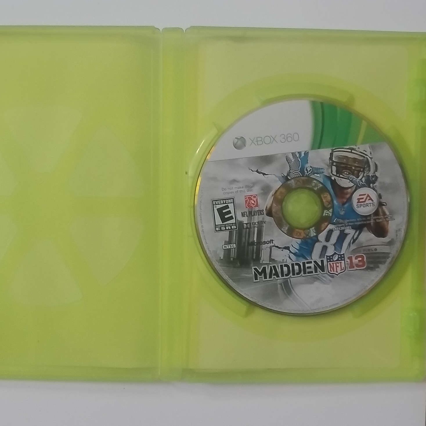 EA Sports Madden NFL 13 Xbox 360 Game Better with Kinect Sensor