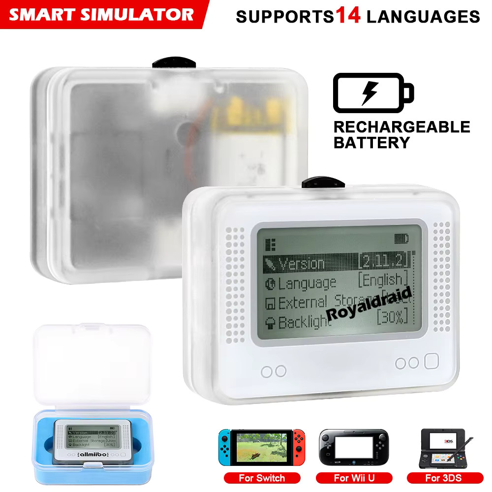 For Amiibo Emulator Bluetooth-Compatible Emulator for Nintendo Switch 3DS Wii U