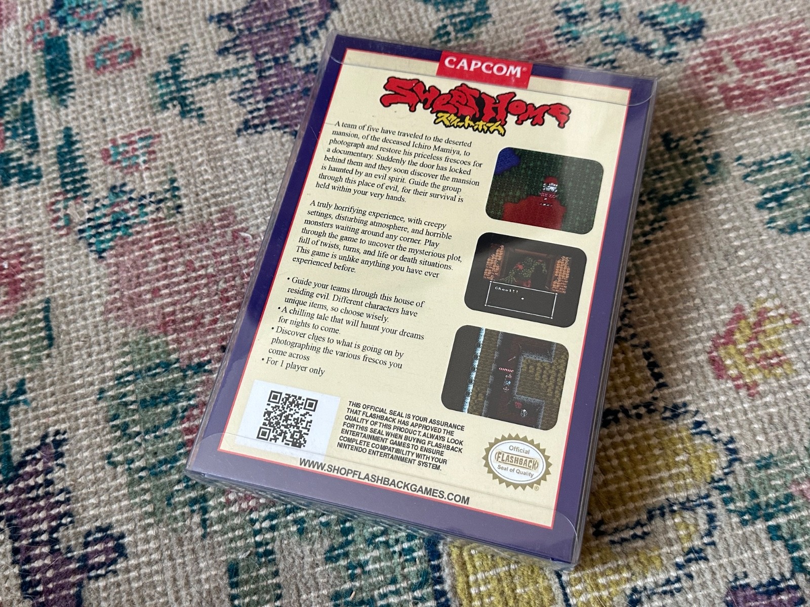 SWEET HOME – NES SEALED Flashback Entertainment custom English-translated