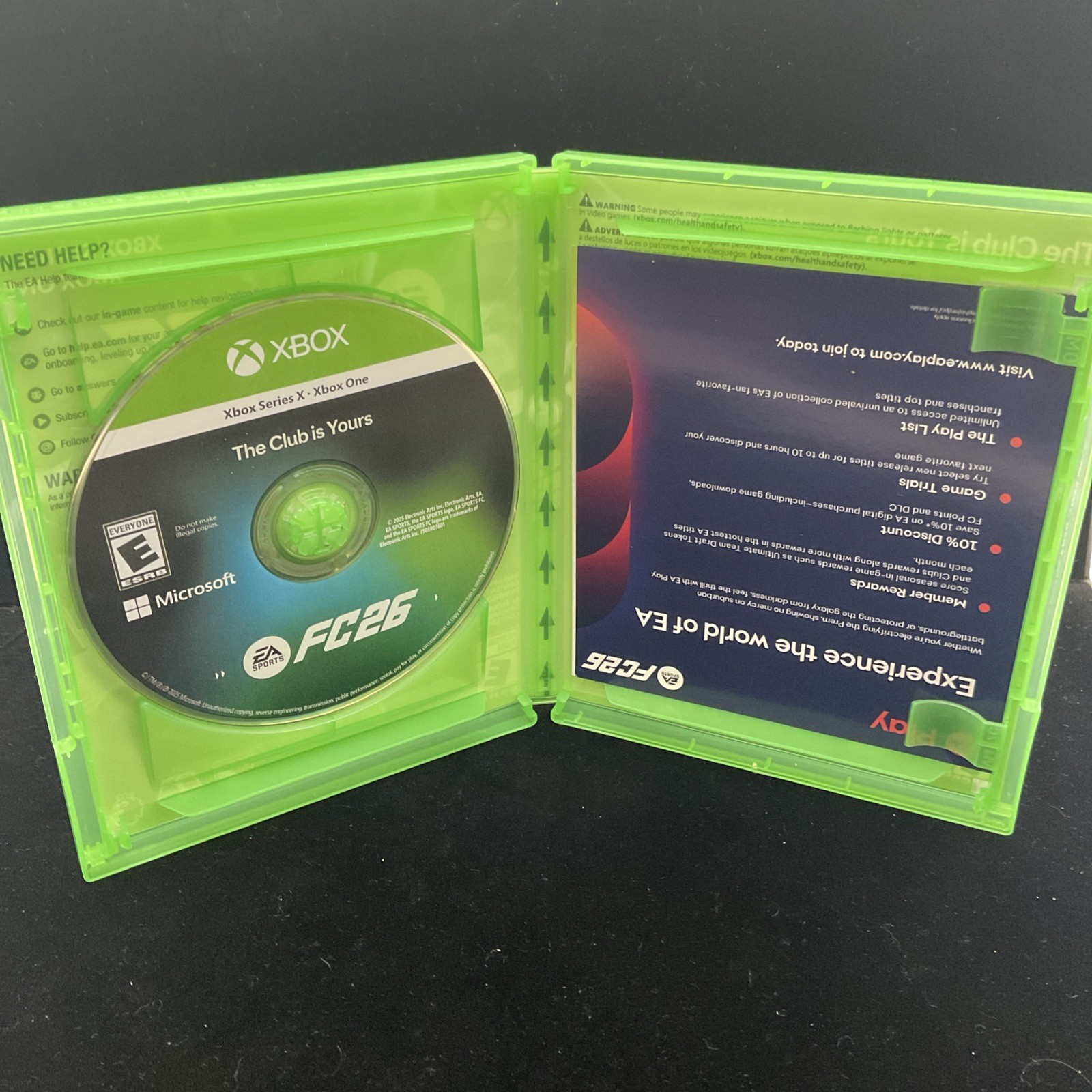 EA Sports FC 26 (Xbox Series X|S) Tested & CIB Clean 1 YR Warranty Refurbished