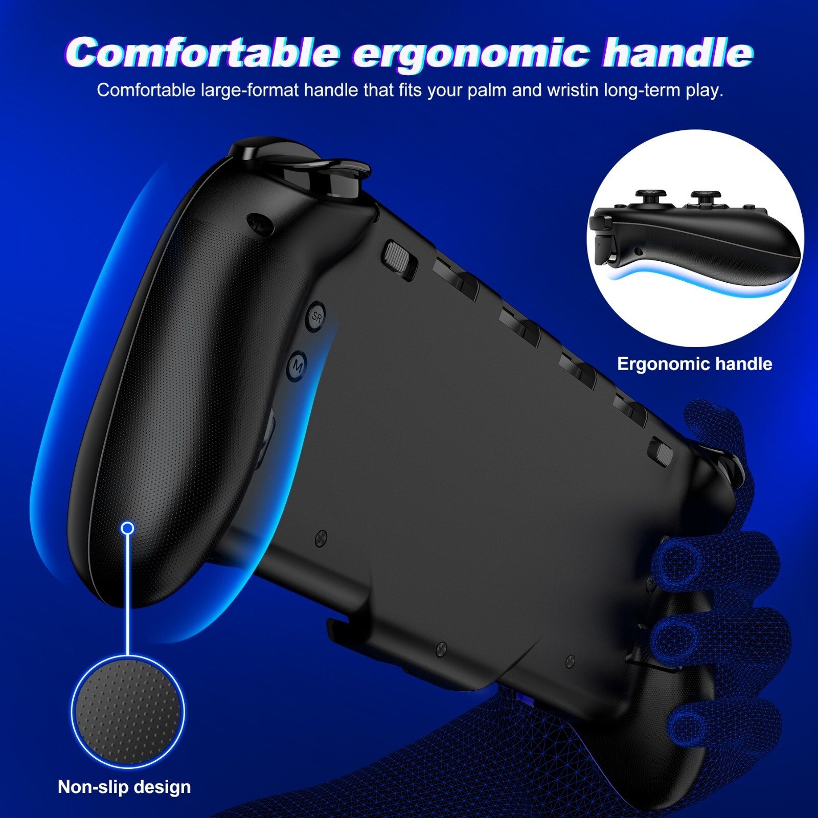 Wireless Switch Pro Controller,Handheld Controller For Nintendo Switch/OLED