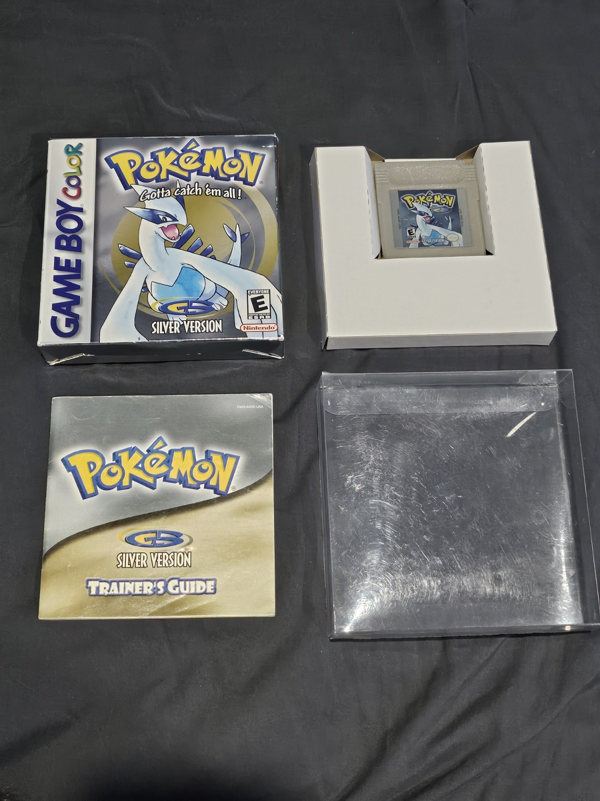 Pokemon Silver (Nintendo Gameboy Color, 2000) GBC Authentic