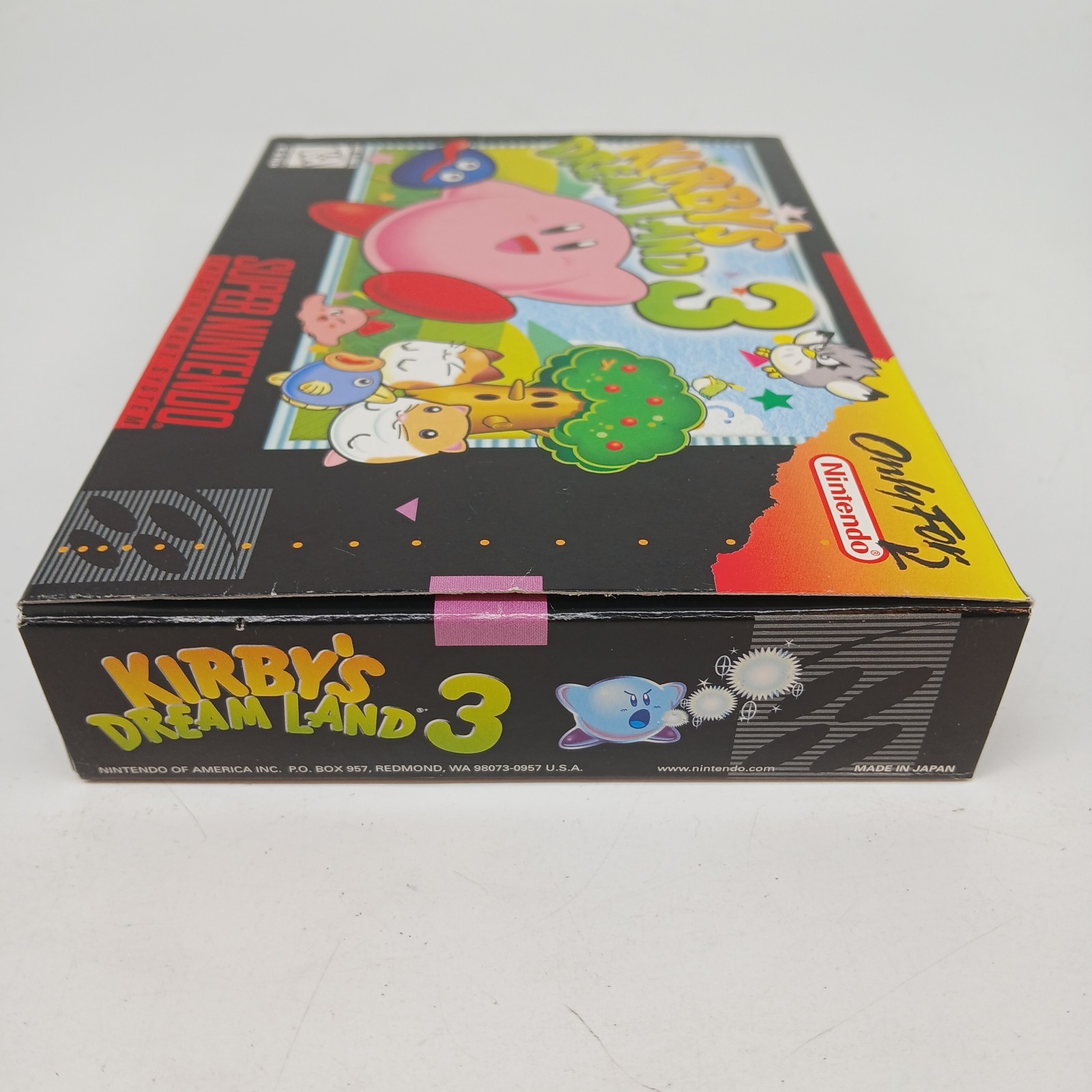 Kirby’s Dream Land 3 Complete In Box Very Good Condition Super Nintendo 1997 CIB