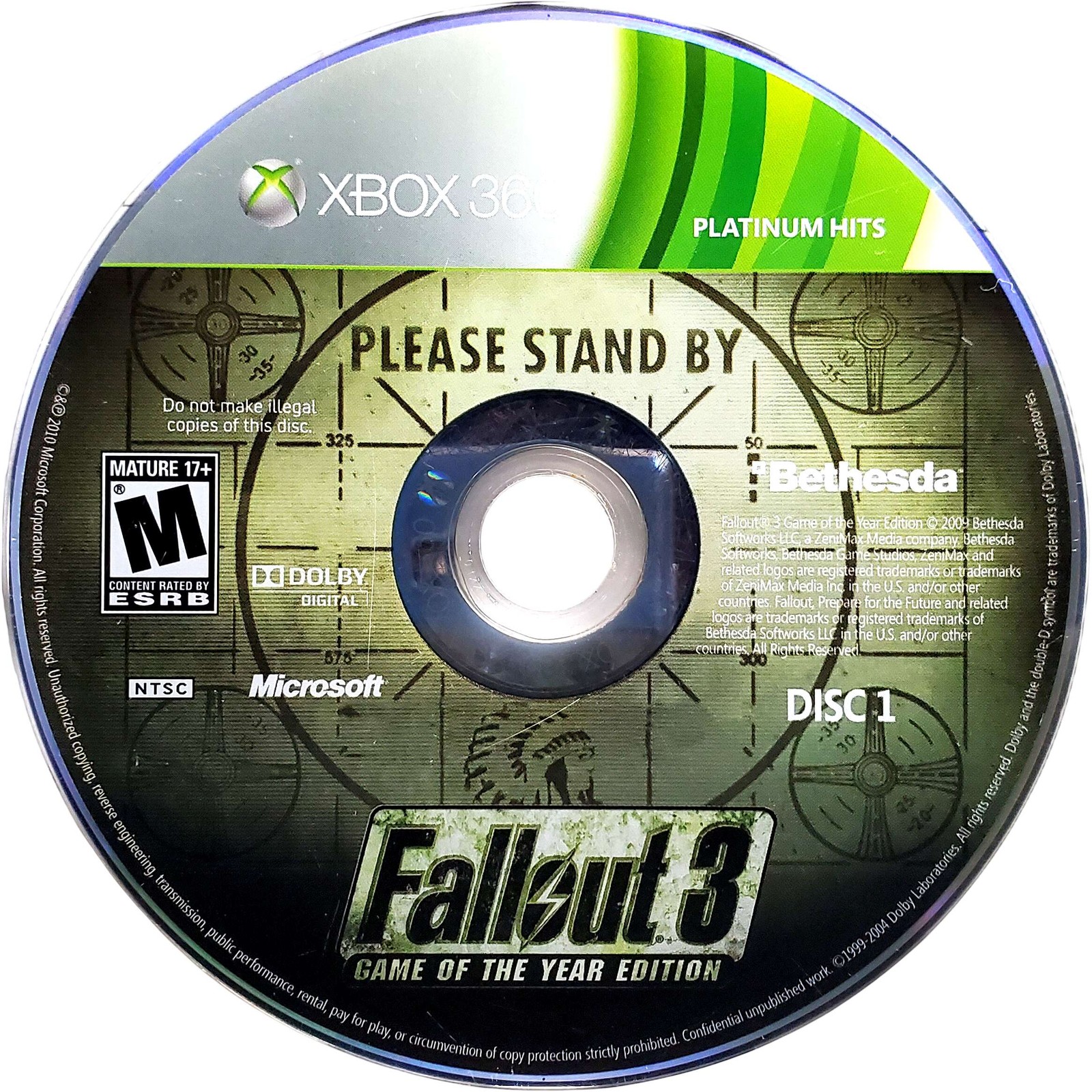 Fallout 3 Game Of The Year Edition – Microsoft Xbox One Tested 1Y Guarantee
