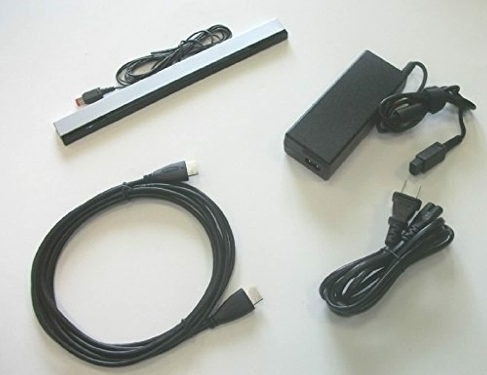 Wii U Complete Hookup Connection HDMI Power Cord Sensor Bar Brand New 7Z