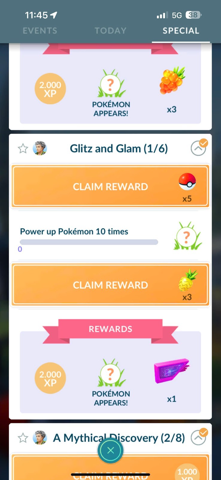 PoGo ✨ PokéPark KANTO Background – Shiny Articuno ✨Mini P.T.C 20k+ Stardust