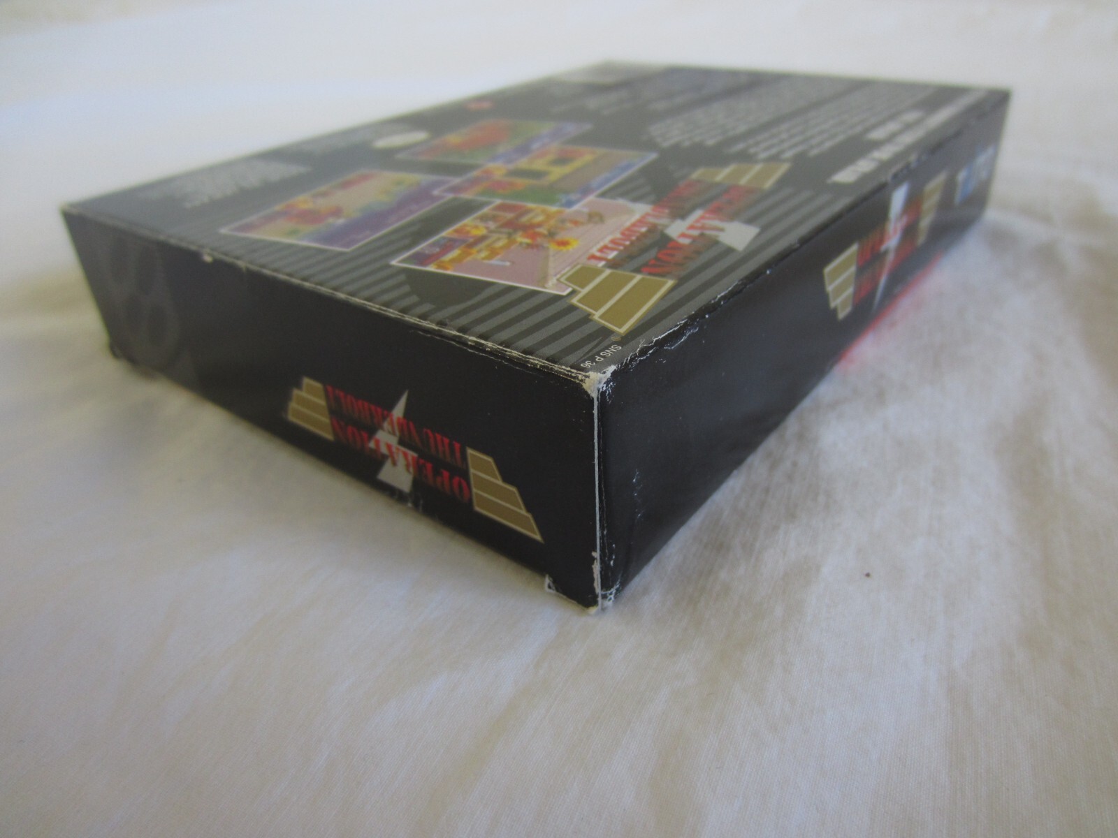 Operation Thunderbolt SNES Super Nintendo CIB 100% Complete Box 1994 Taito RARE