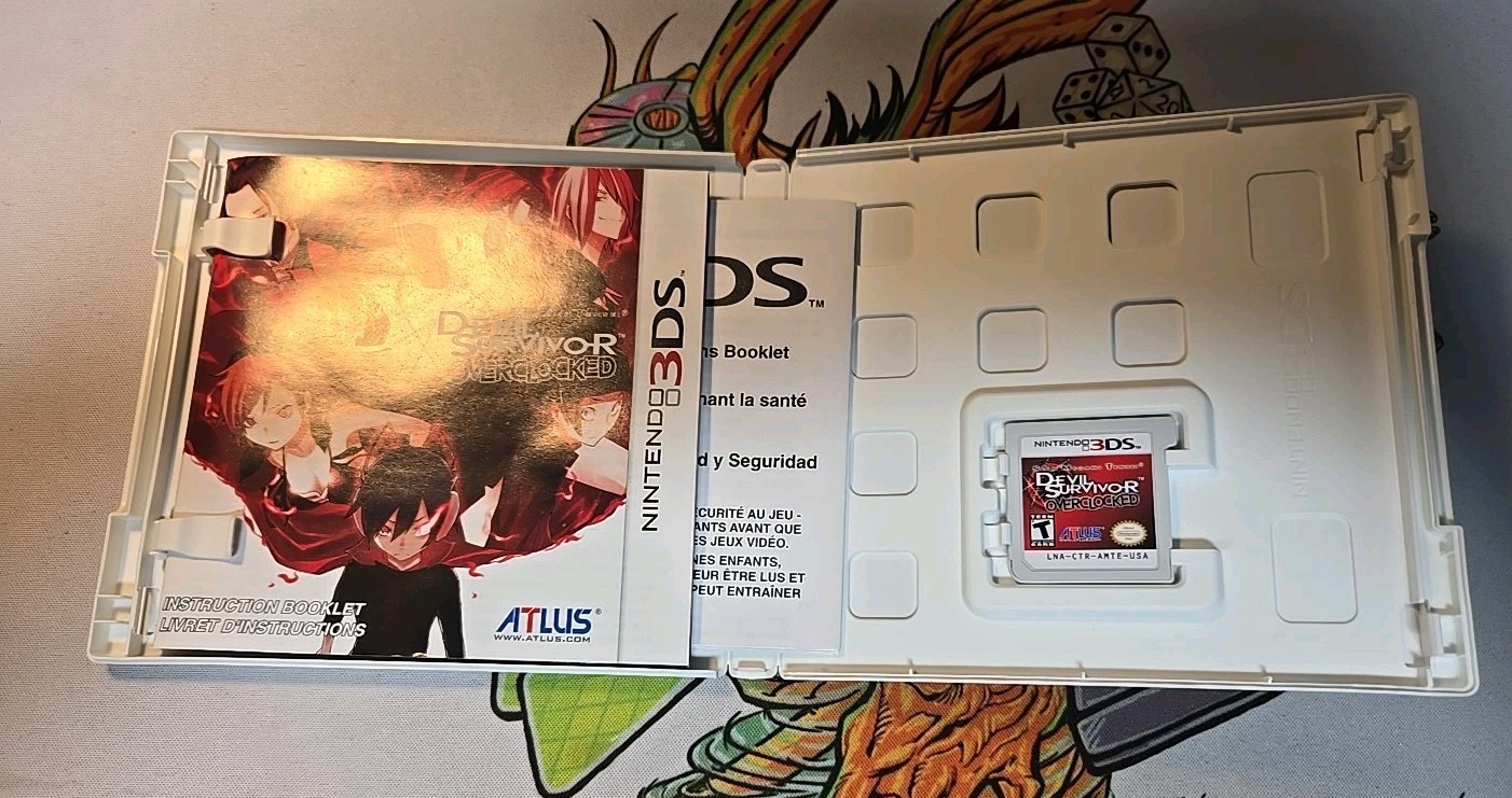 Shin Megami Tensei: Devil Survivor Overclocked – Nintendo 3DS (Nintendo 3DS) CIB