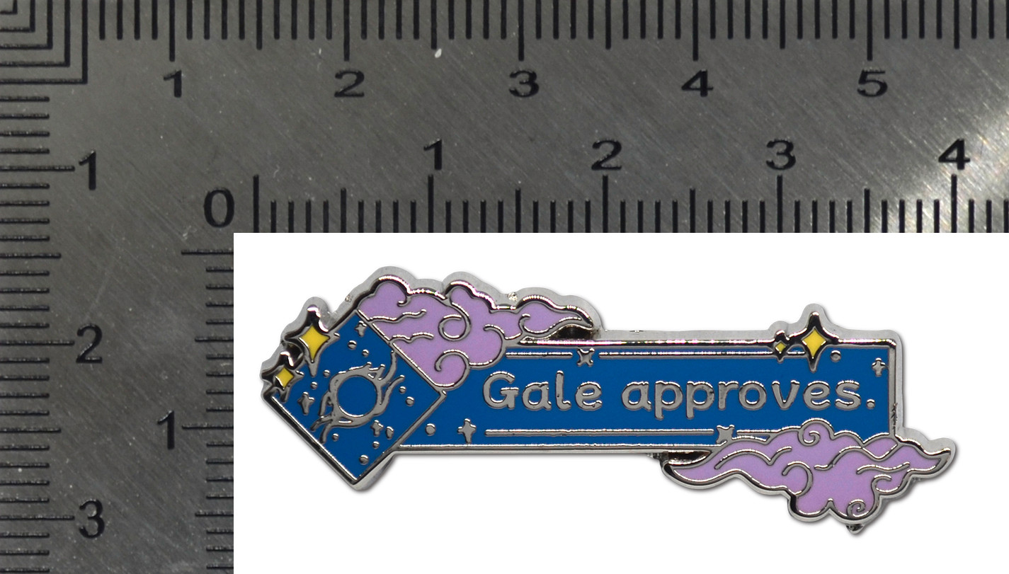 Baldur’s Gate 3 BG3 Gale Approves Wizard Sage Companion Hard Enamel Pin Lapel