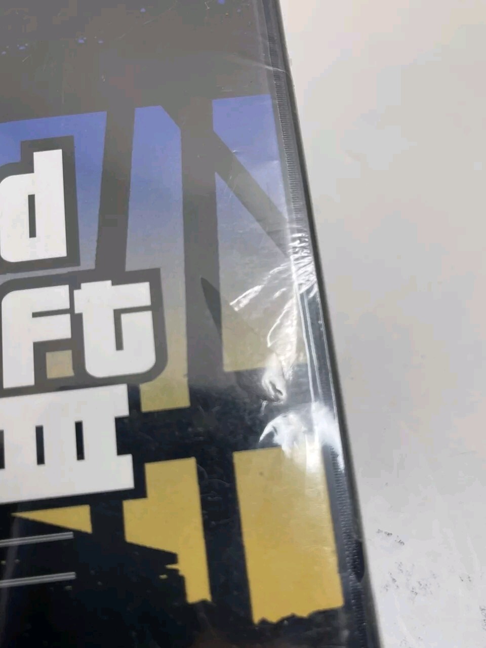 Playstation 2 Grand Theft Auto III 3 GTA The Seal Has Rips PS2