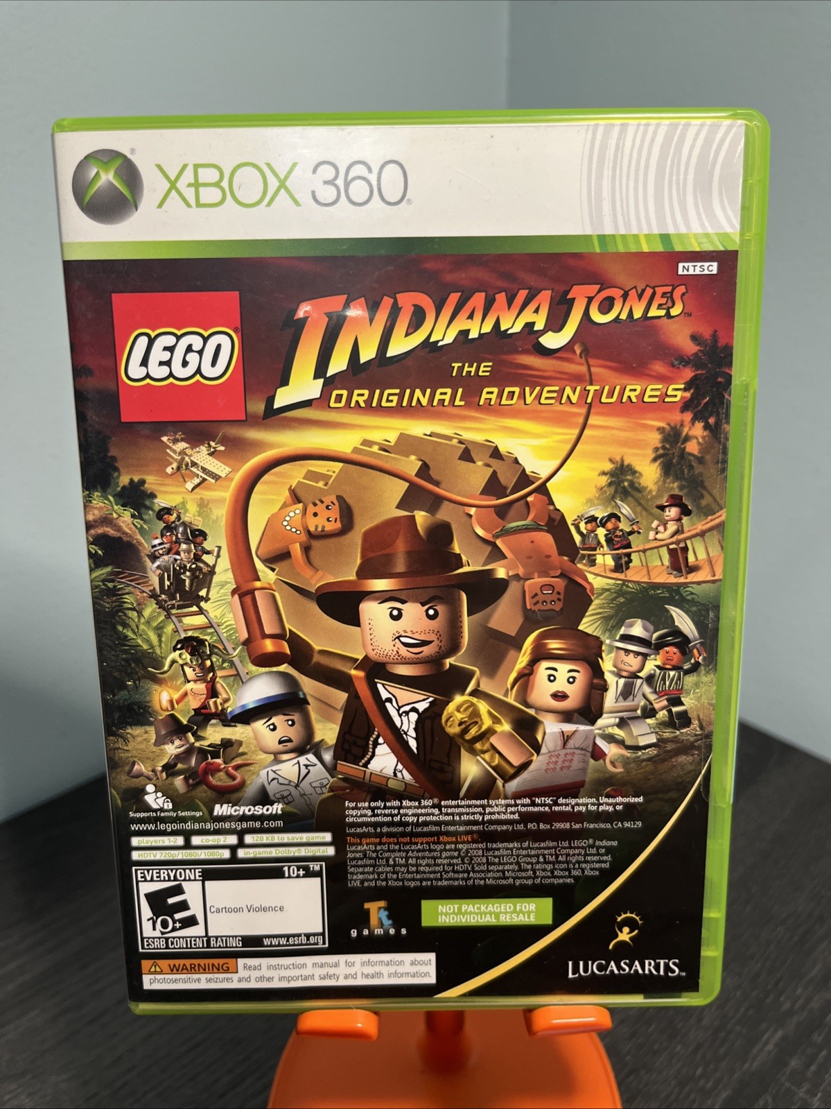 Lego Indiana Jones The Original Adventures/Kung Fu Panda XBOX 360 SEALED/NEW