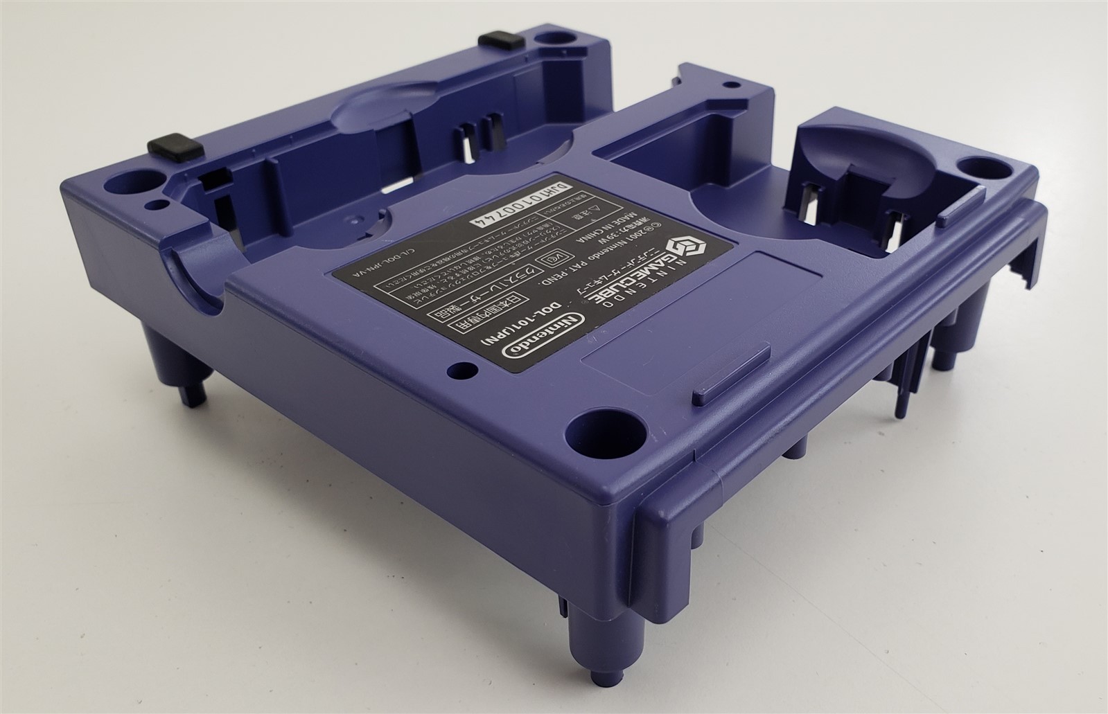 OEM Replacement Nintendo Gamecube – Indigo/Purple Bottom Shell Case
