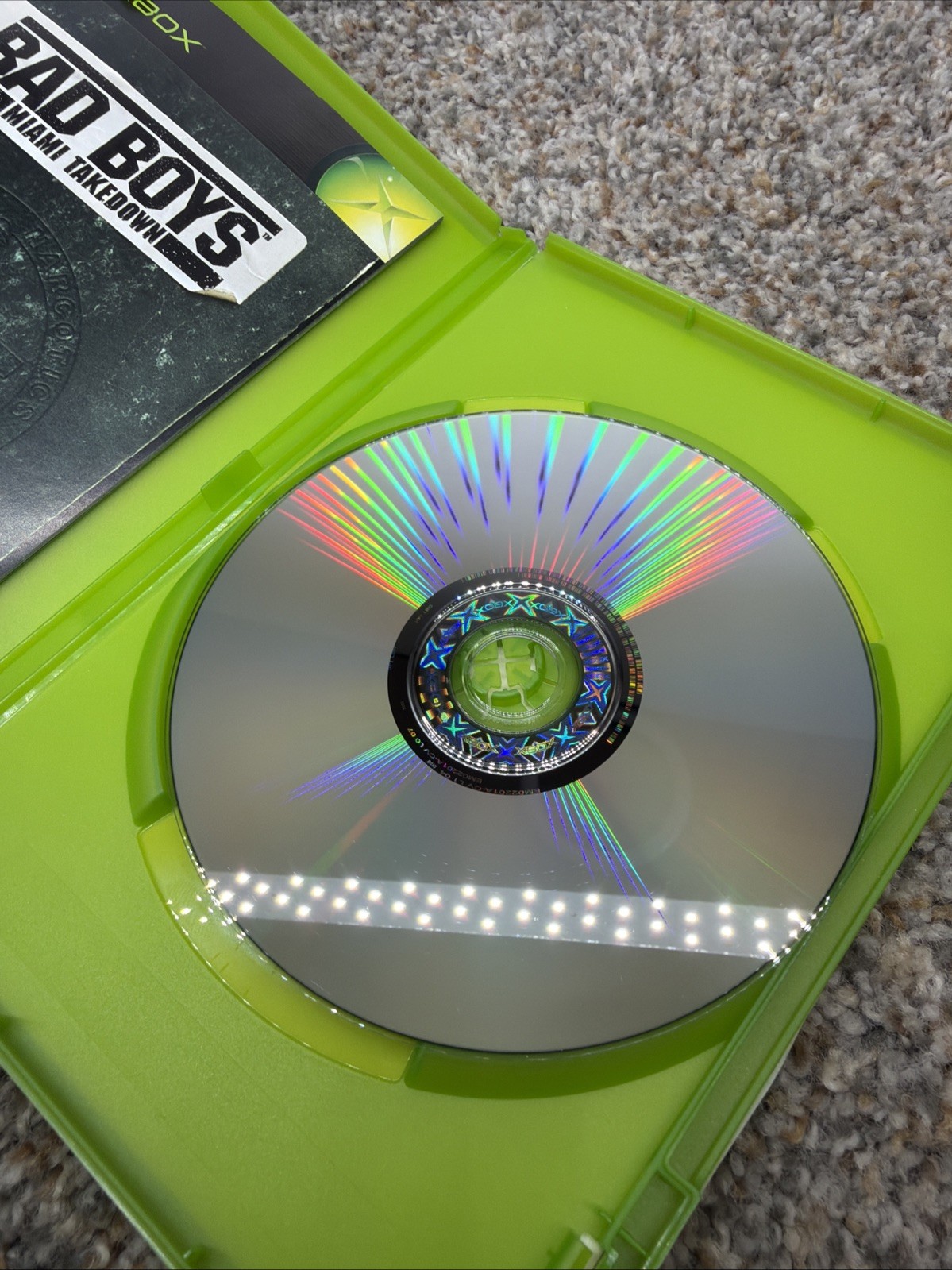 Bad Boys: Miami Takedown (Microsoft Xbox, 2004) Complete CIB Mint Disc! Tested
