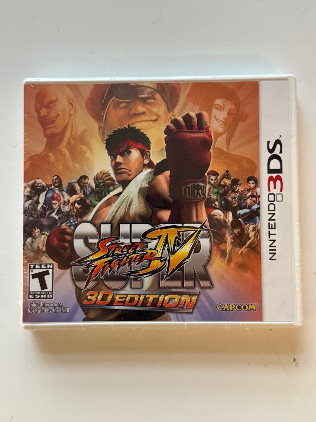 Super Street Fighter IV 3D Edition (Nintendo 3DS, 2011) New Factory Sealed SF