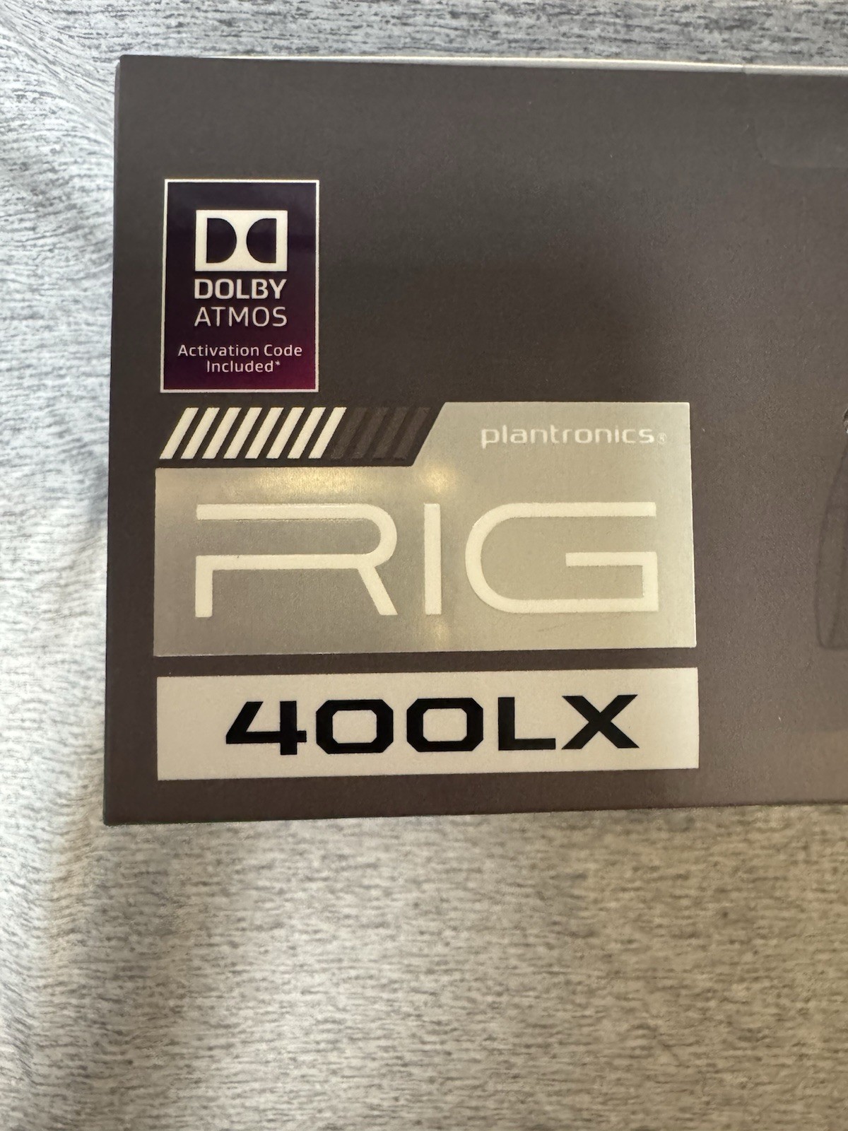 Plantronics RIG 400LX Black Surround Sound Gaming Headset Xbox One Windows Wired