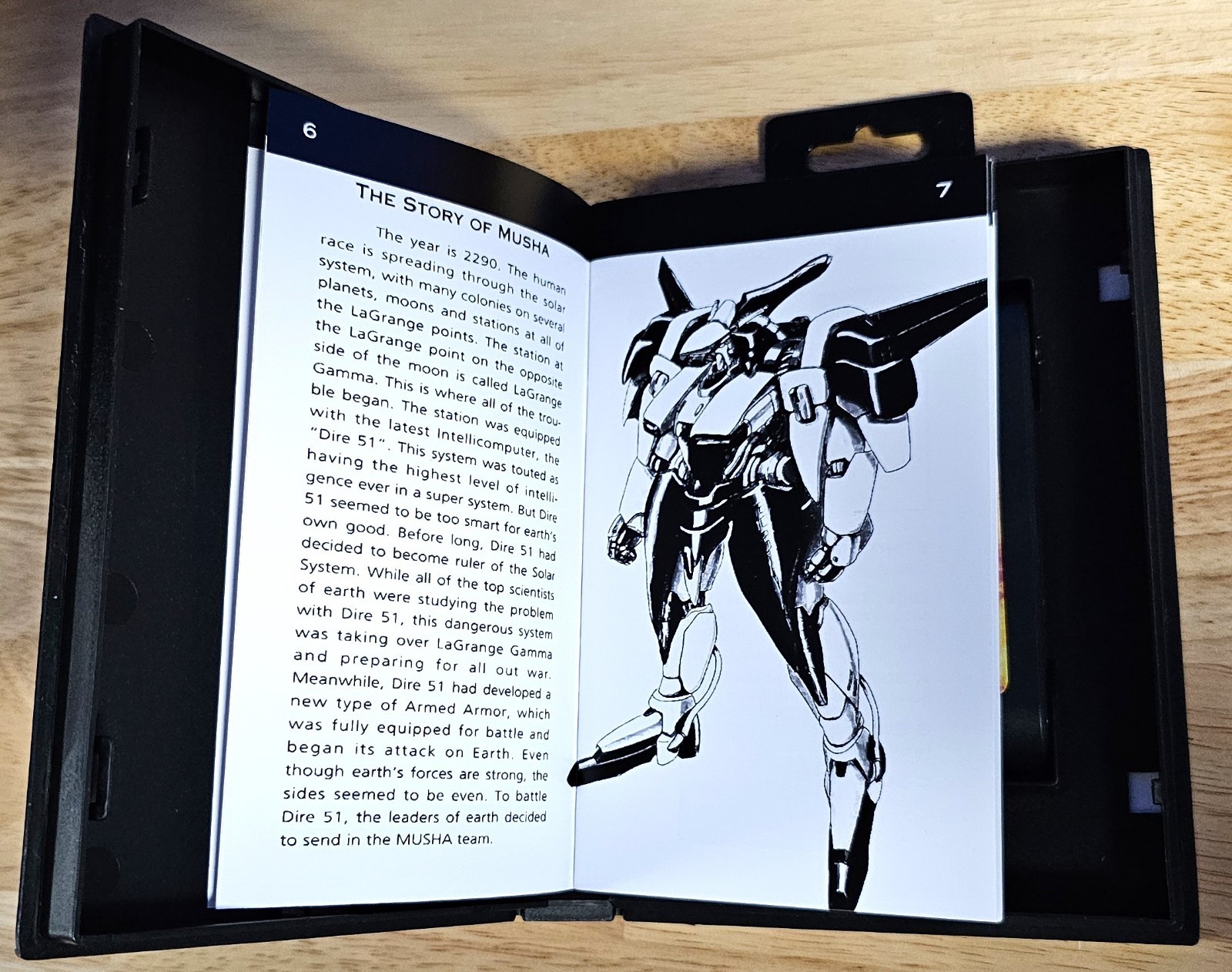 MUSHA – 16 Bit Game Cartridge, Manual, Case For Sega Mega Genesis MD