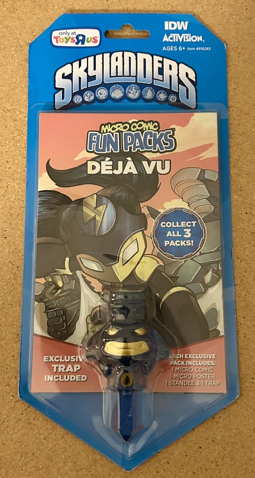 Skylanders – Trap 🪤 Team – Only @ TRU – Micro Comics – Deja Vu 💫BNIFSP