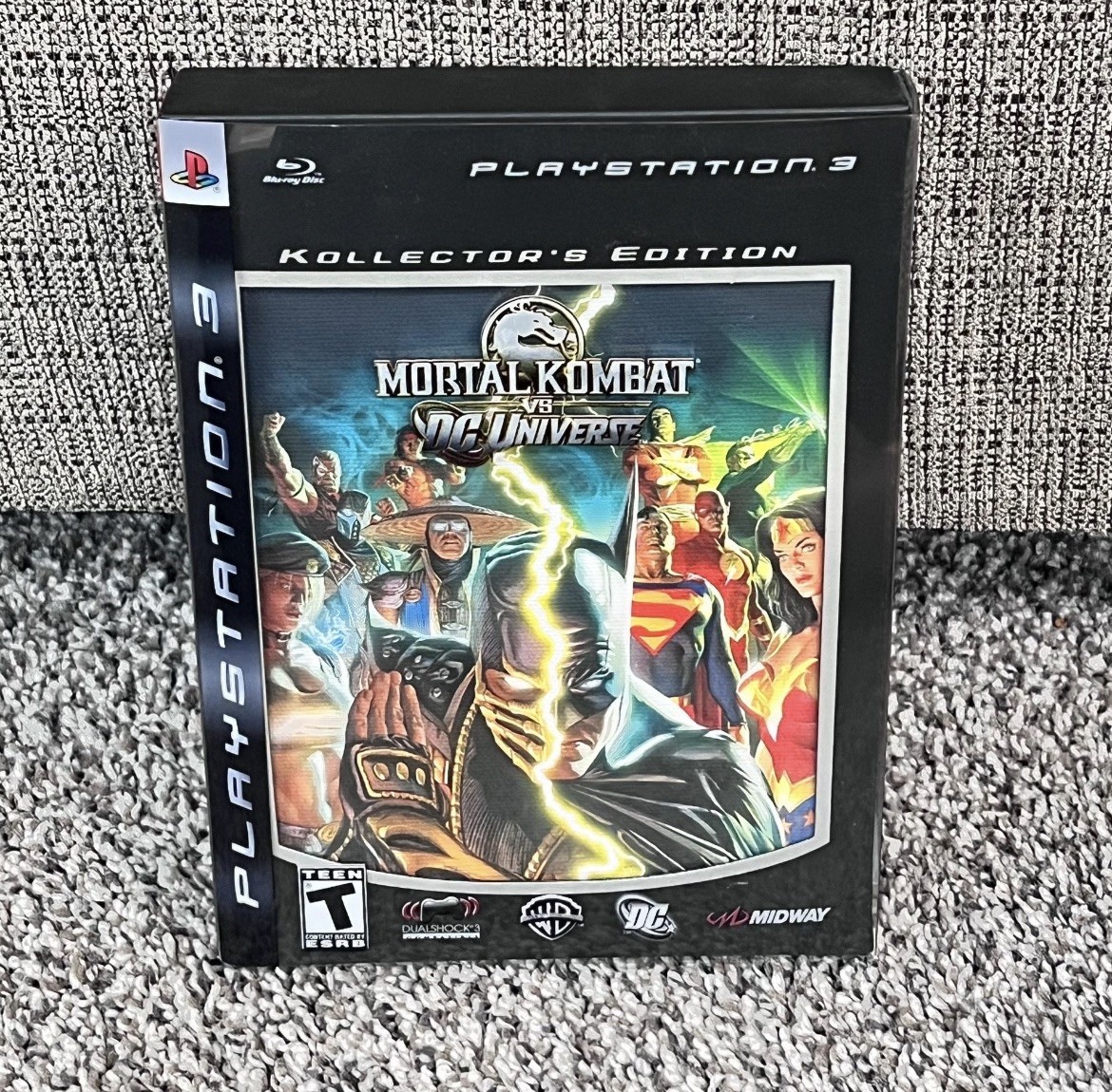Mortal Kombat vs DC Universe Kollector’s Edition Sony PlayStation 3 CIB PS3