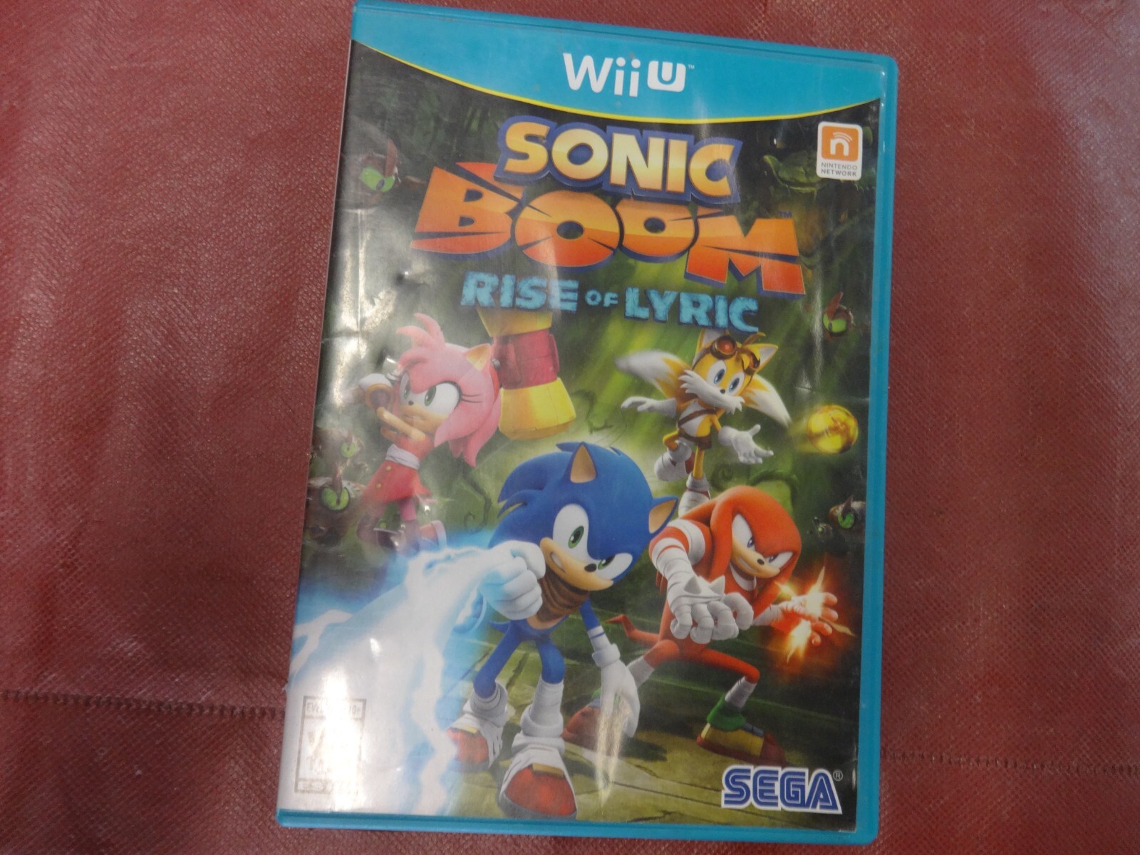 Sonic Boom Rise of Lyric Nintendo Wii U 2014 Game Complete W/ Manual Tested CIB