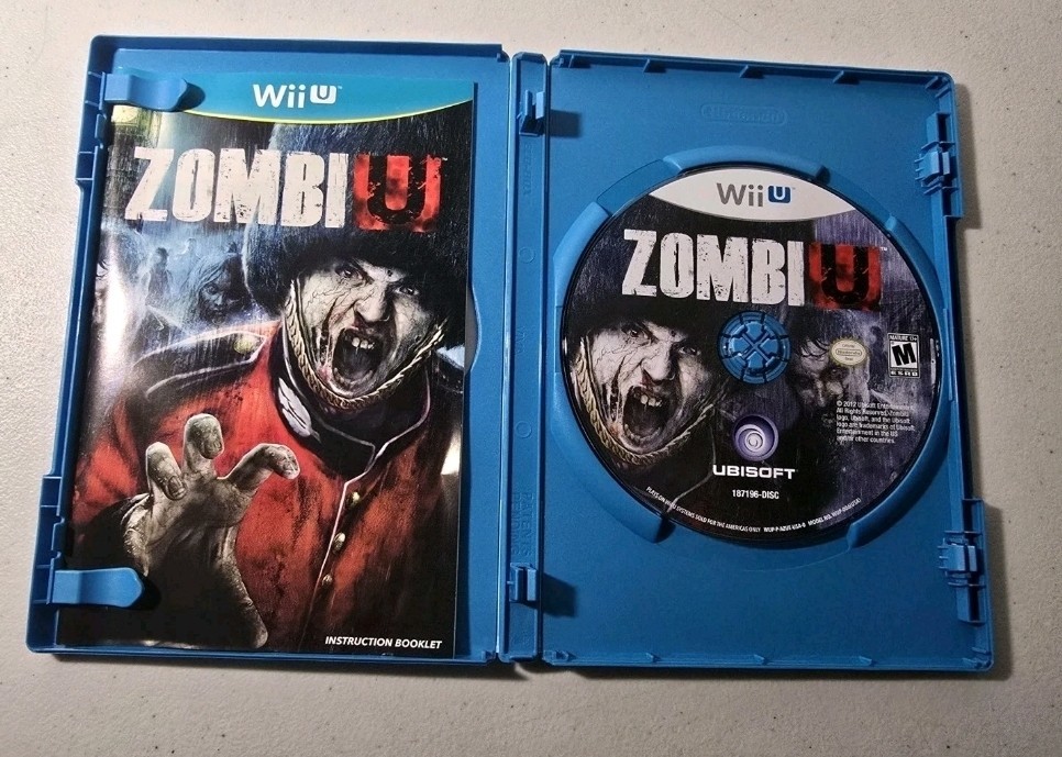 Nintendo Wii U ZombiU Zombi U Ubisoft – Tested And Working