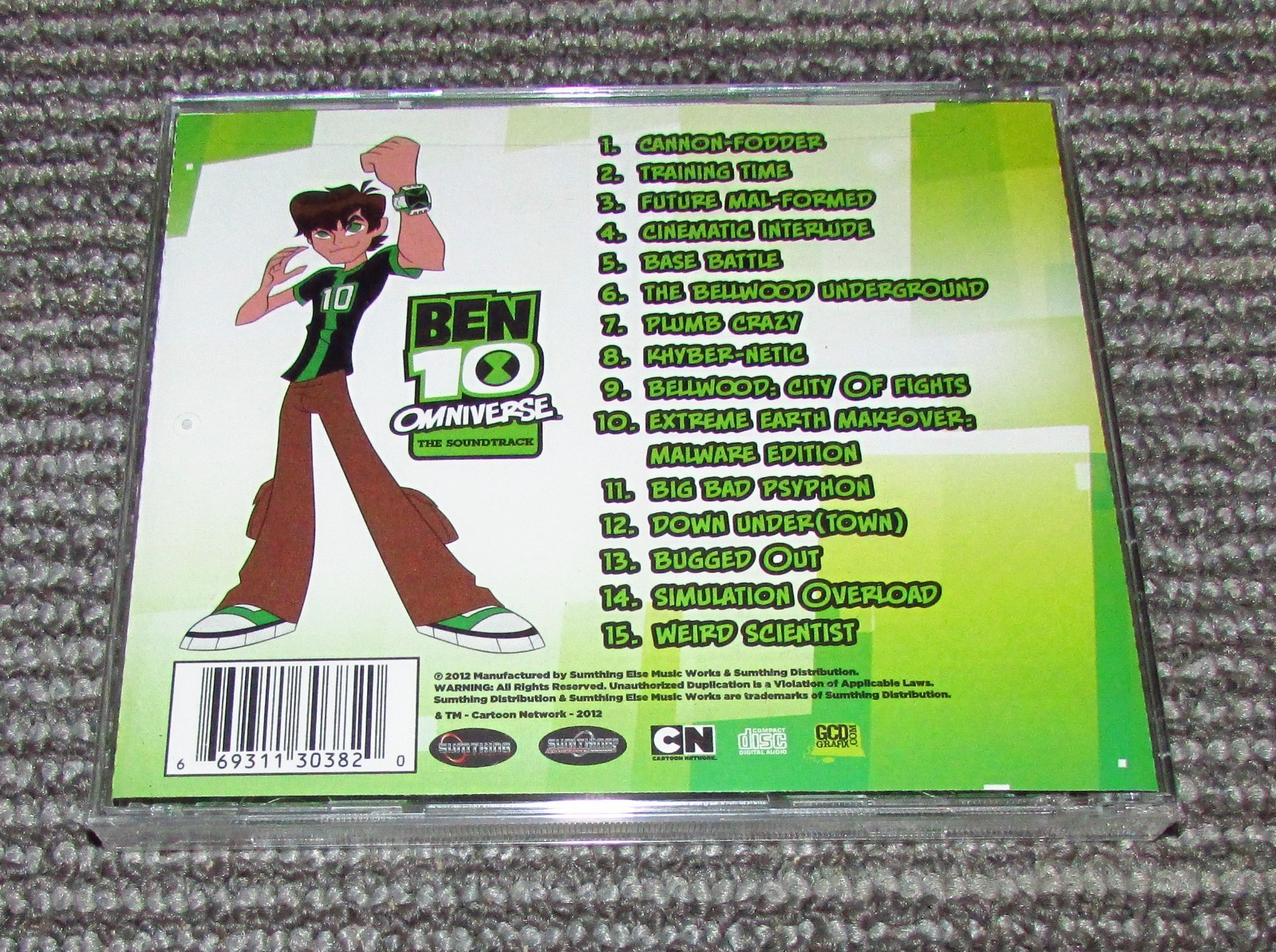 Ben 10 Omniverse The Soundtrack 2012 Brand New / Fast Shipping