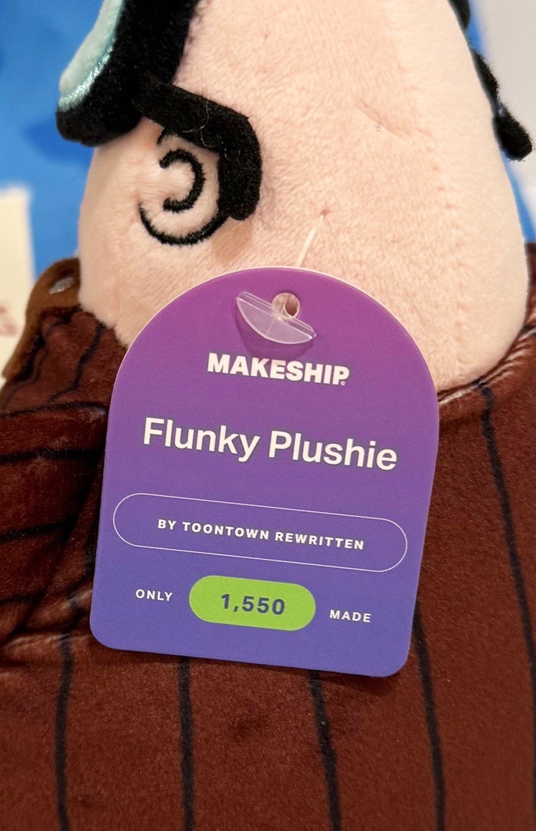 Disney Toontown Online Rewritten Flunky Plush Figure Makeship Plushie Rare NEW