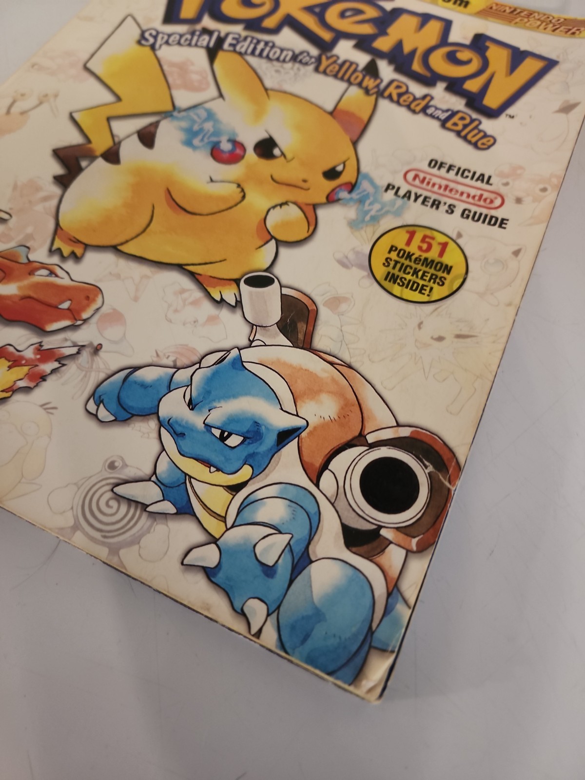 Nintendo Power Pokemon Special Edition Yellow Blue Red Guide Book Copyright ’99