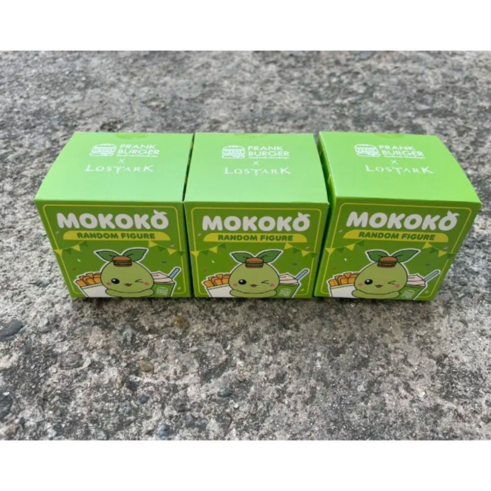 *New* Lost Ark Mokoko x Frank burger Collaboration Random Figure 4type Limited
