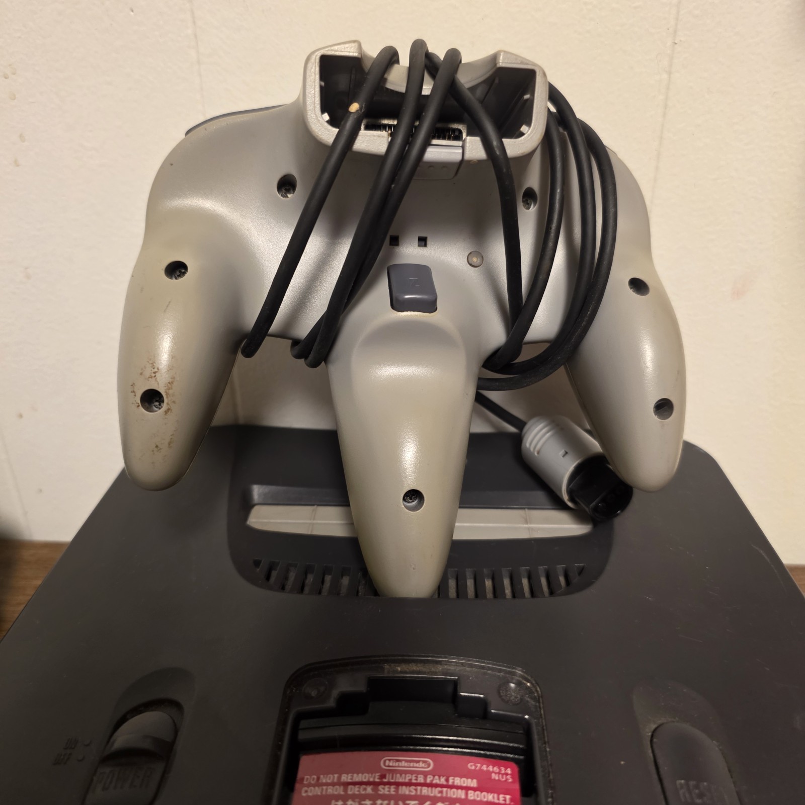 Nintendo 64 NUS-001 Lot W/ 6 Games- 1 Controller -UNTESTED- Jumper Pak-