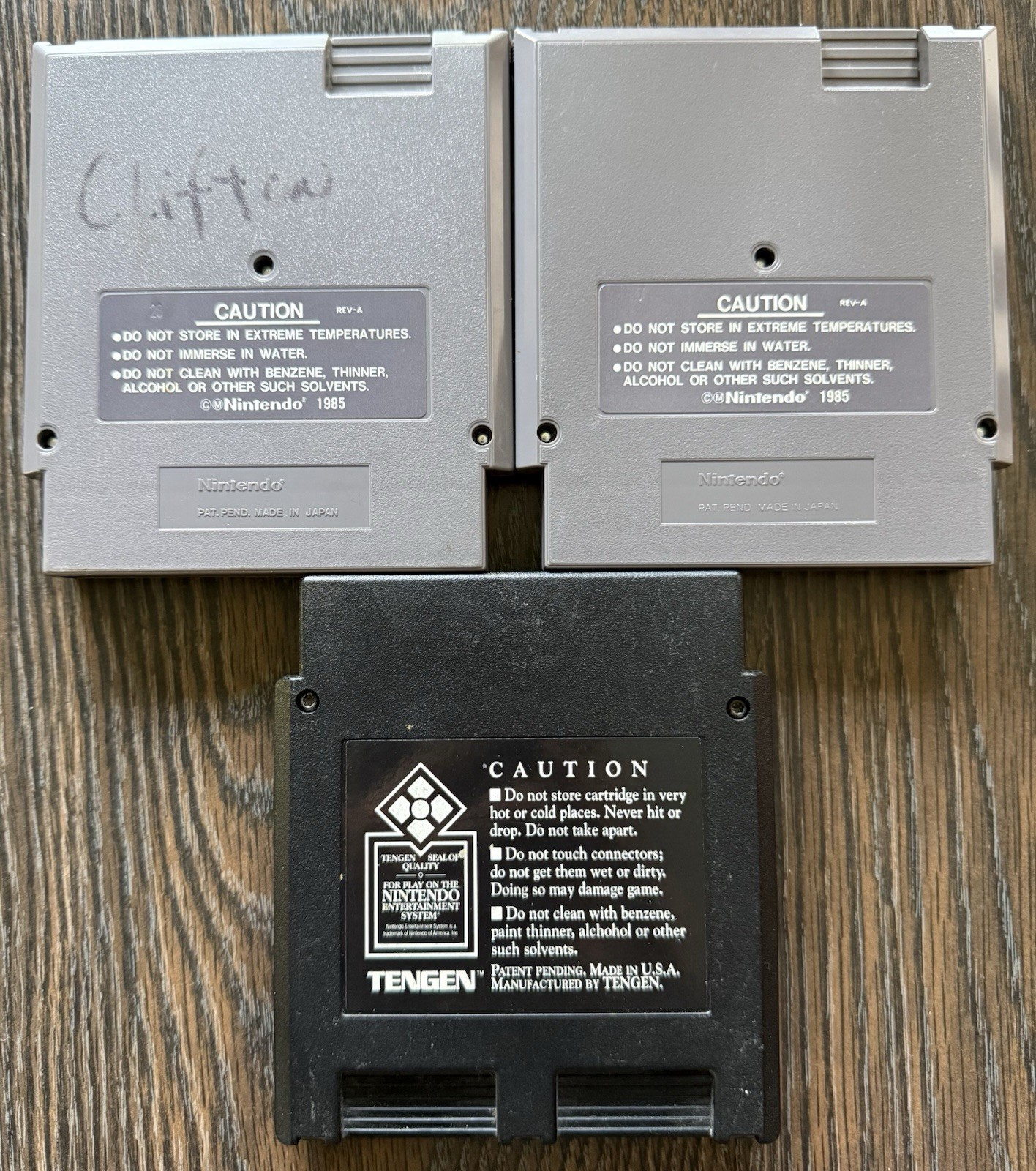 Nintendo NES Lot of 3! Play Action Football, World Cup & RBI Baseball CARTS ONLY