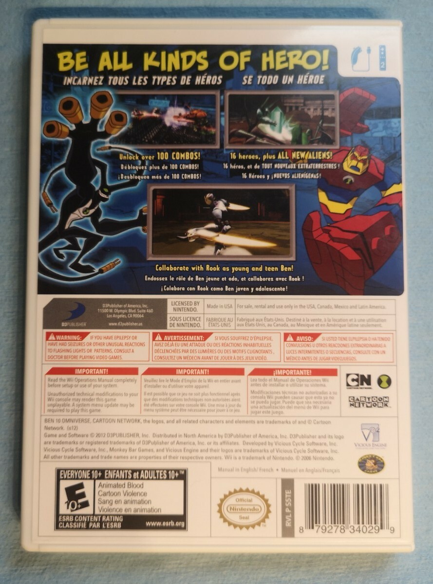 Ben 10: Omniverse Complete (Nintendo Wii, 2012)