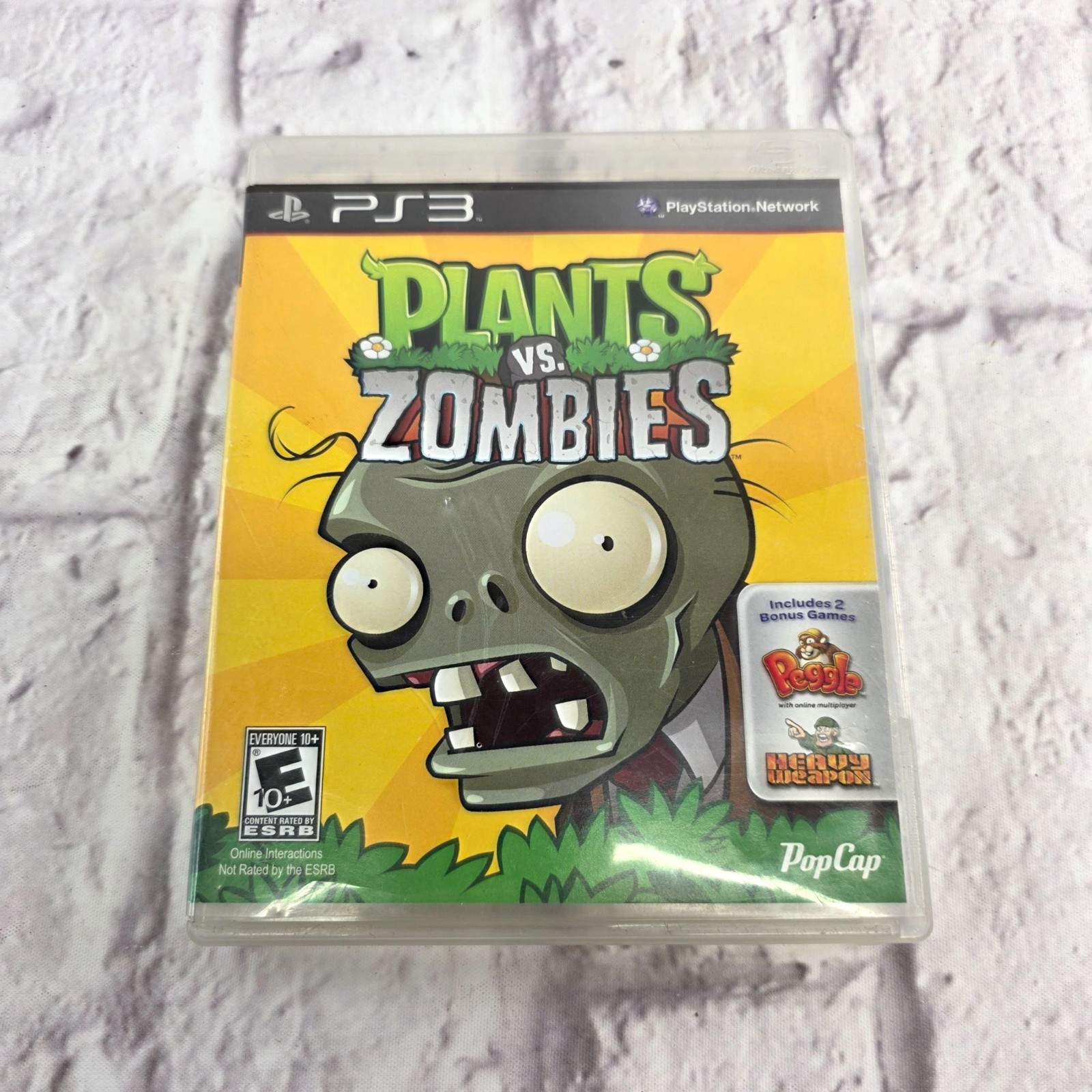 Plants Vs. Zombies PS3 Game Includes Bonus Games Peggle & Heavy Weapon Tested