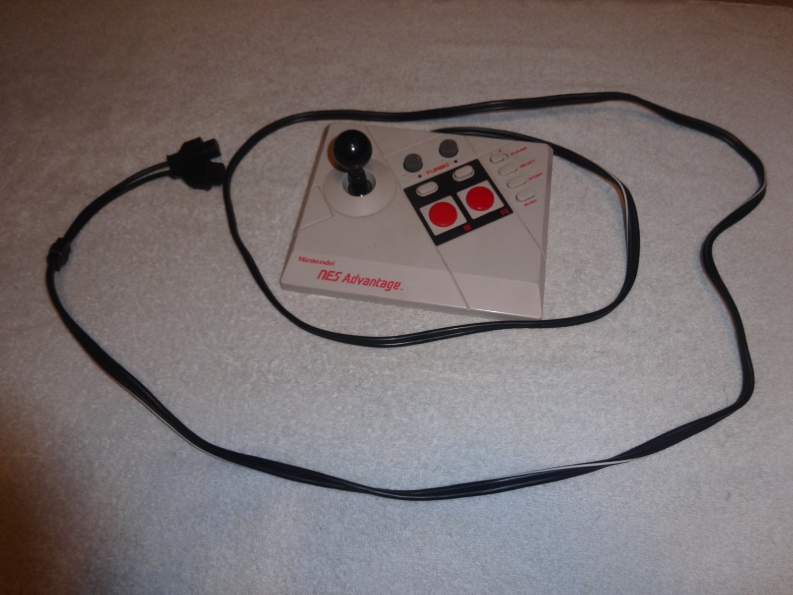 Nintendo NES Advantage video game console Controller Tested Works JOYSTICK! 0019