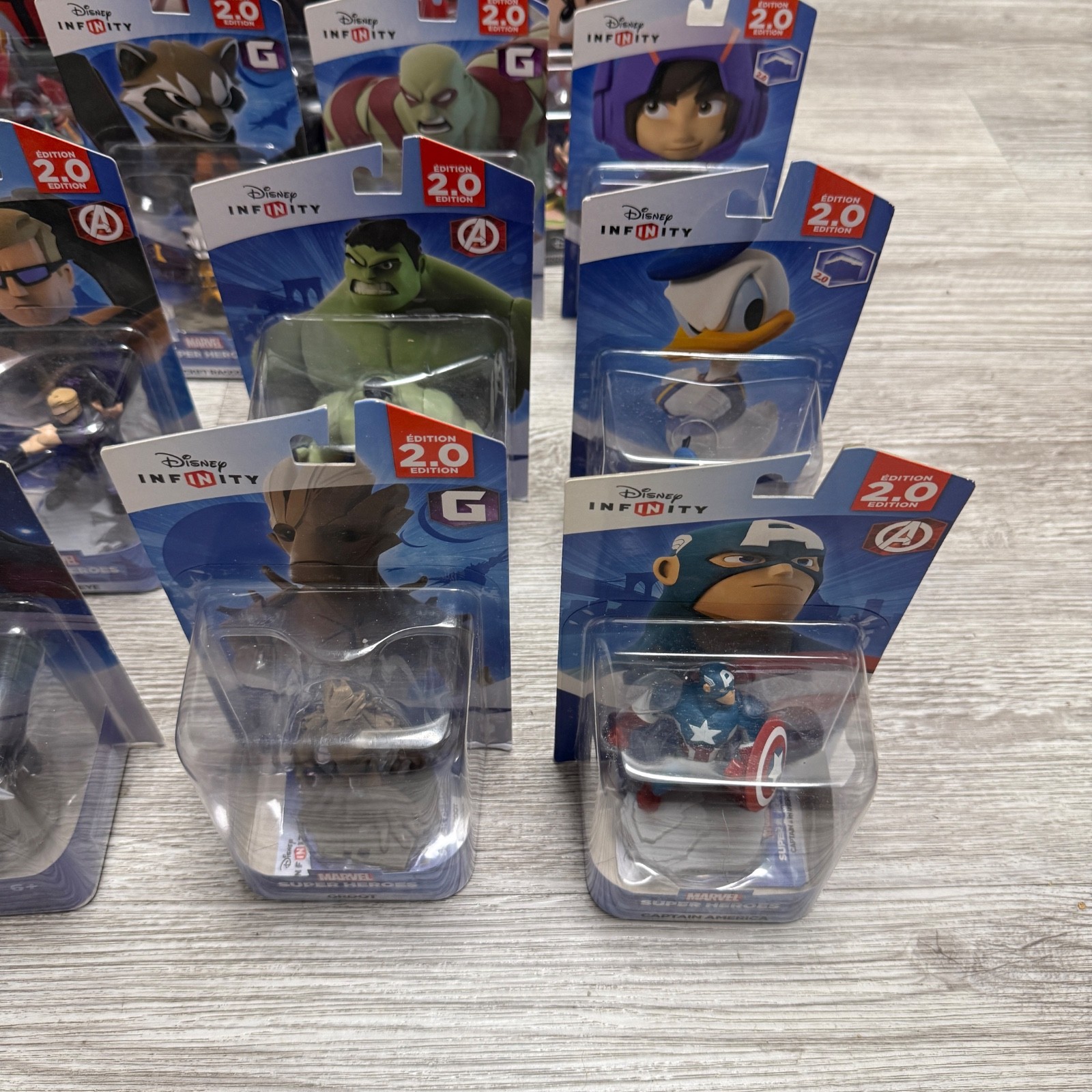 Disney Infinity Figure Sealed Lot of 21 2.0 3.0 Marvel Star Wars Sets RARE