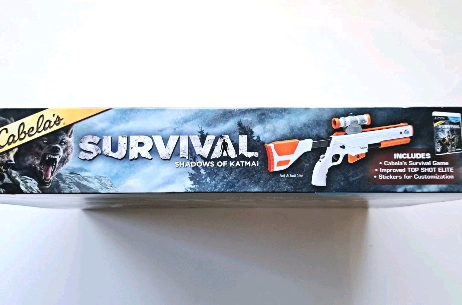 Cabelas Survival: Shadows of Katmai with Gun (Sony PlayStation 3, 2011) CIB