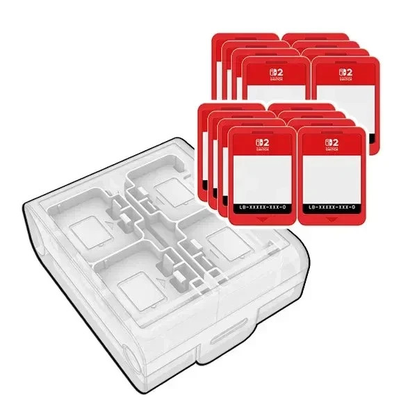 Mario Kart World Game Card Palette Case for 16 Nintendo Switch 2 Keys Factory JP
