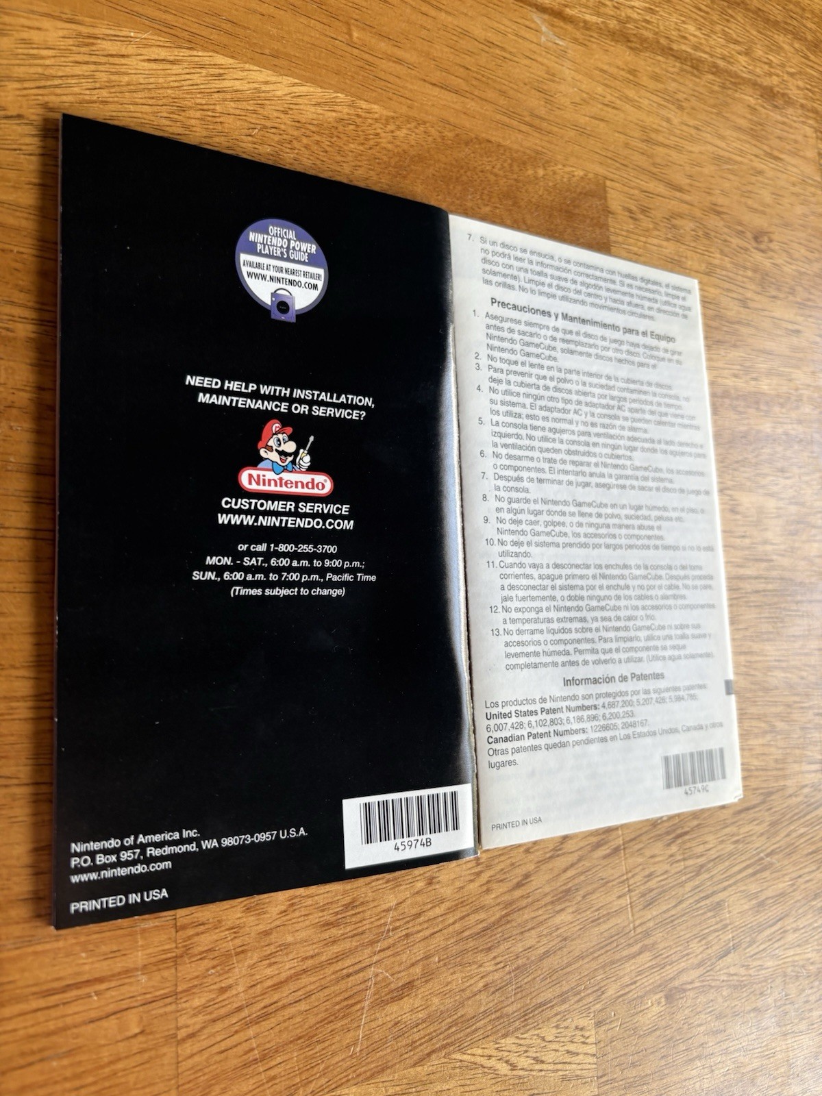 Luigi’s Mansion Manual Only Nintendo GameCube (NO GAME , NO CASE) [ Near Mint ]