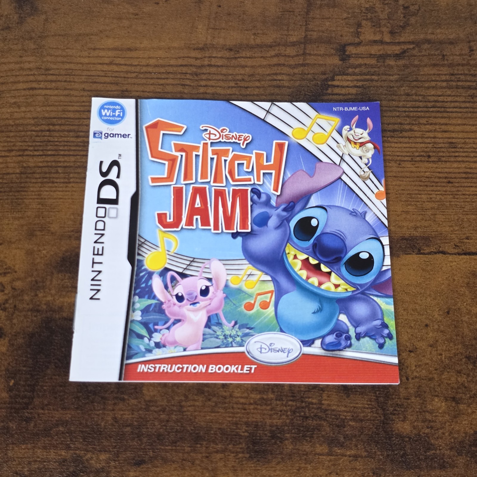 Stitch Jam (Nintendo DS, 2010) game & manual only – no case