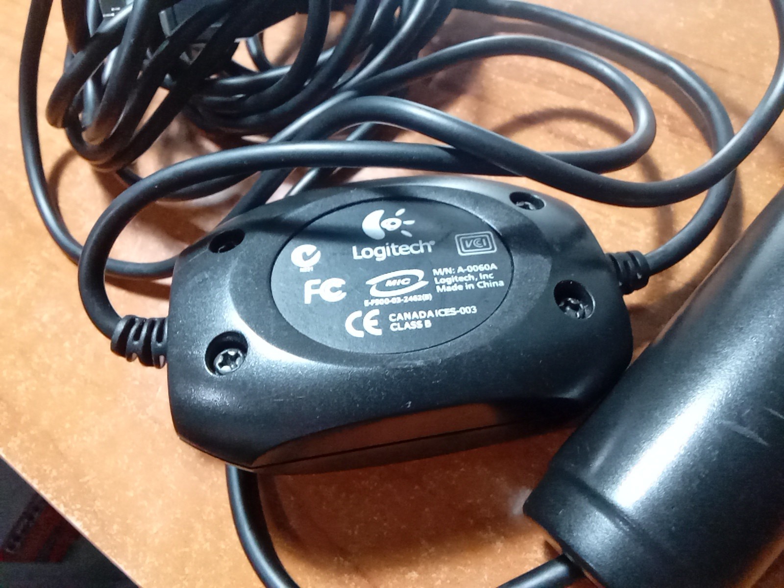 Konami Logitech USB Microphone M/N: A-0060A Xbox 360 PS2 PS3