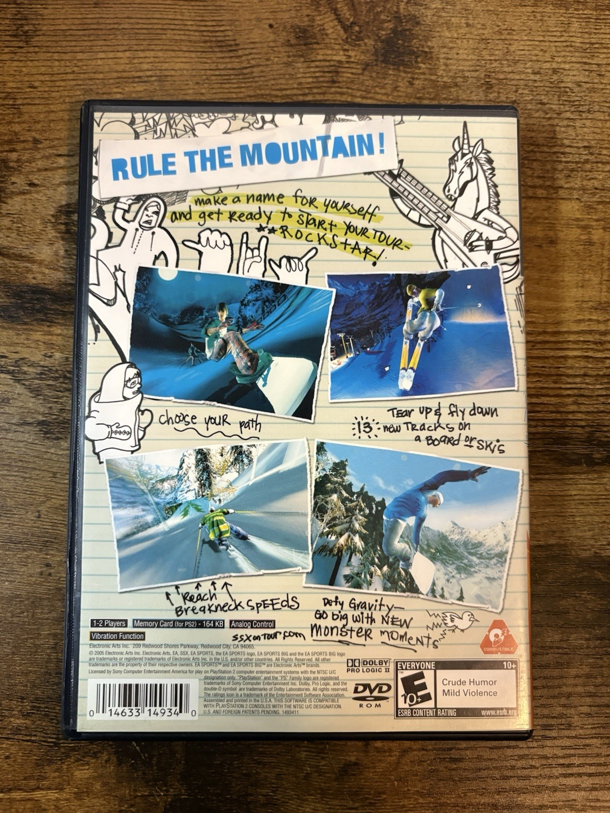 SSX On Tour (Sony Playstation 2) Tested & Working