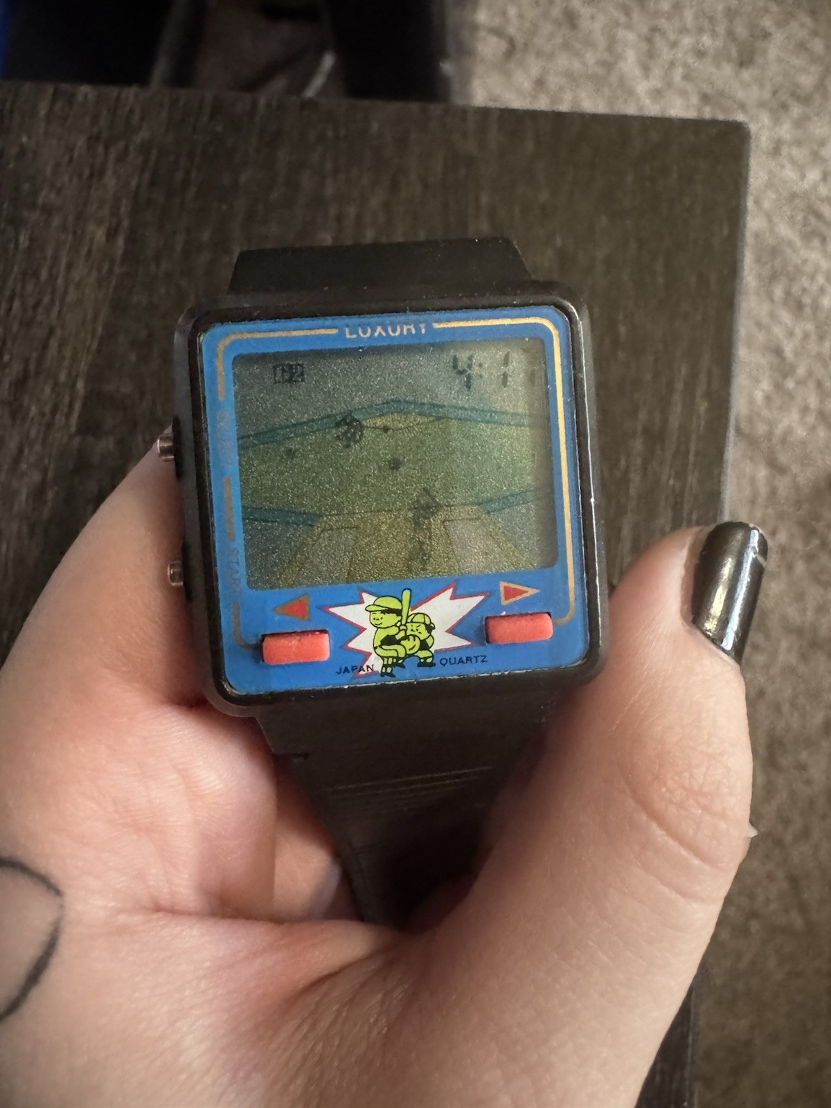 Vintage 1980s Digital Quartz Game Wristwatch extremely rare