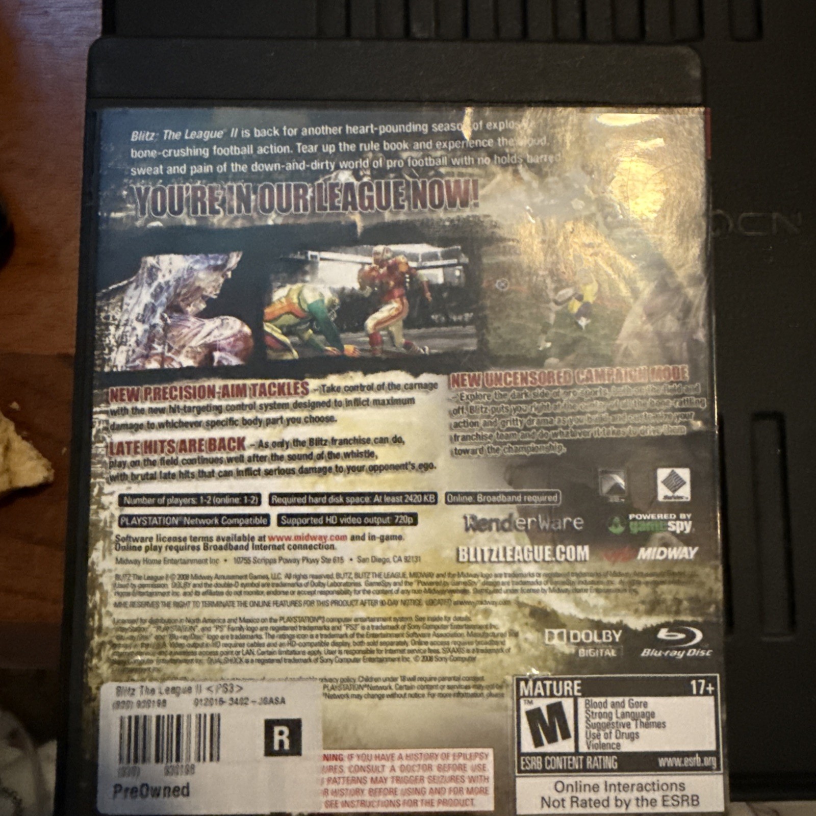 Blitz: The League 2 – Sony PlayStation 3